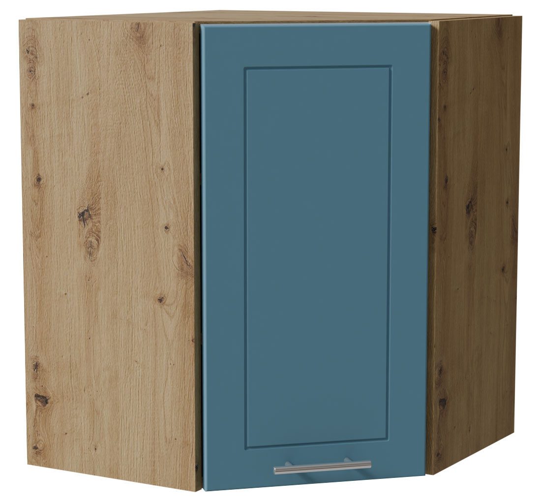 RAL 5024 pastellblau matt | Korpus: Eiche Artisan