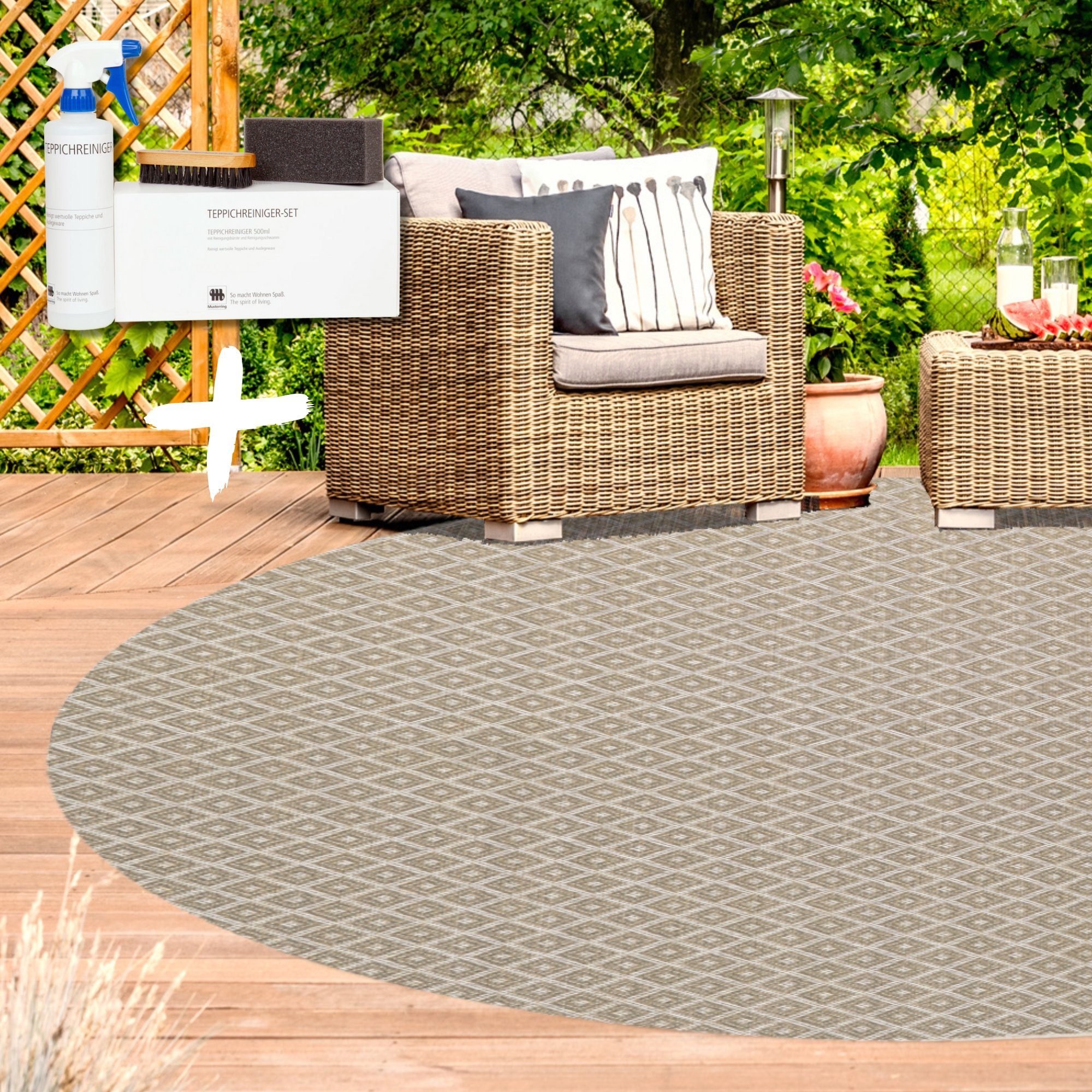 Musterring Teppich NORDIC, rechteckig, UV-Beständig