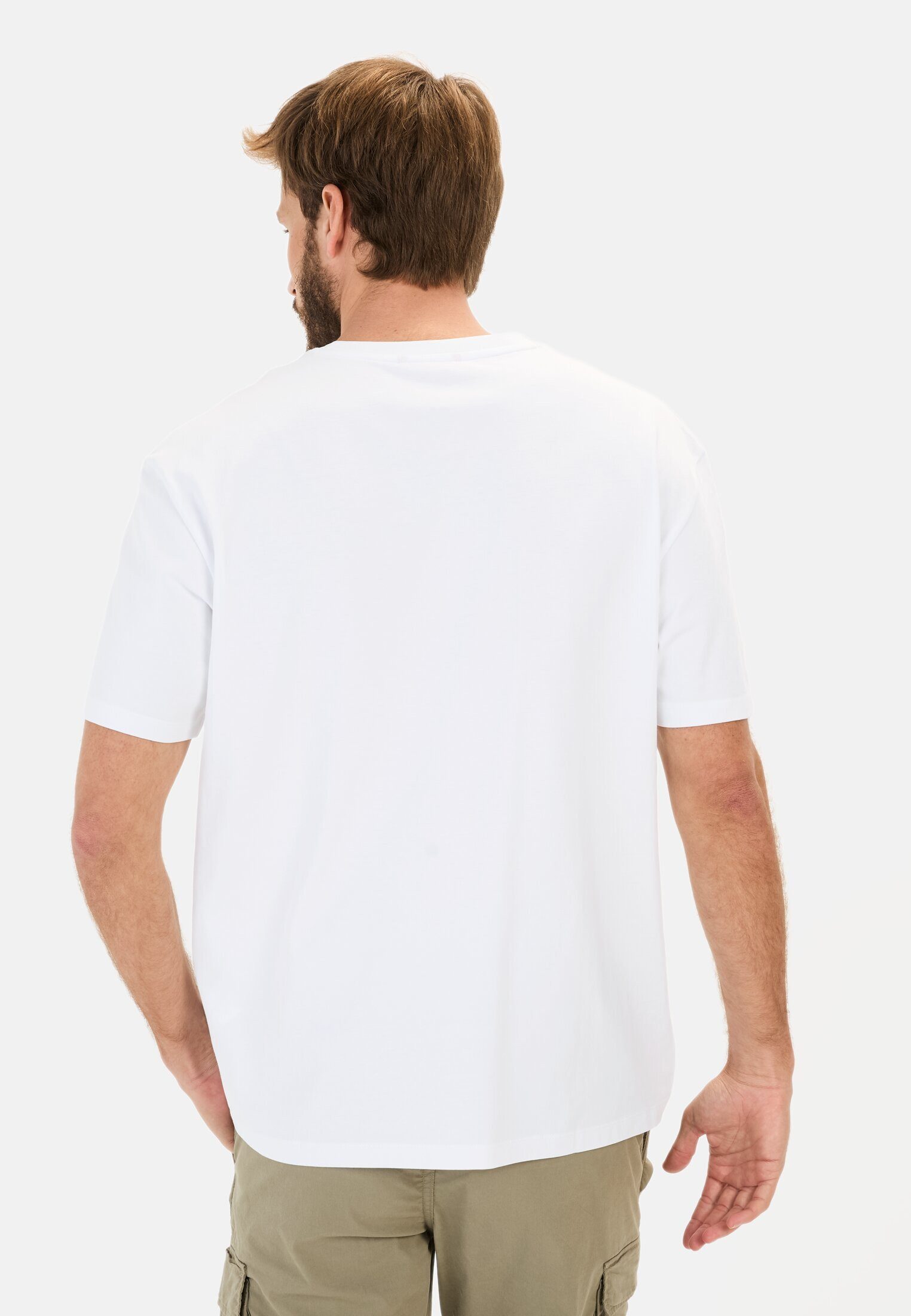 camel active T-Shirt aus Organic Cotton günstig online kaufen