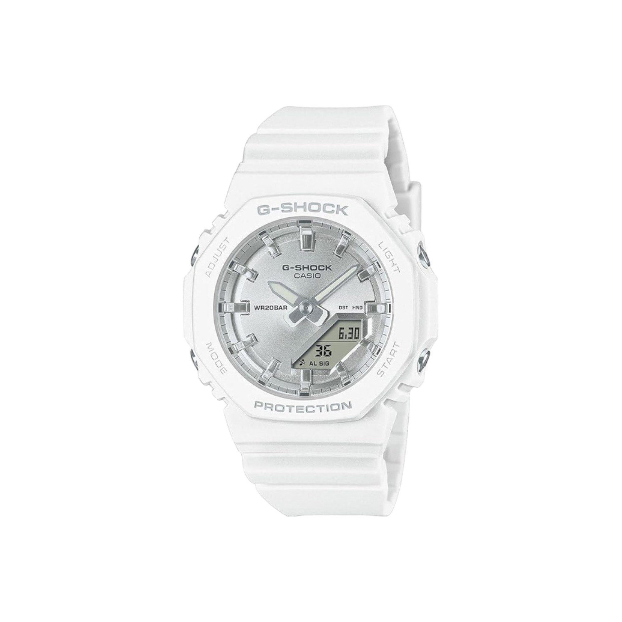 CASIO Quarzuhr Casio GMA-P2100VA-7AER GMA-P2100VA-7AER, (100-tlg), Hochwertiges Produkt mit zeitlosem Design, sorgfältiger Verarbeitung