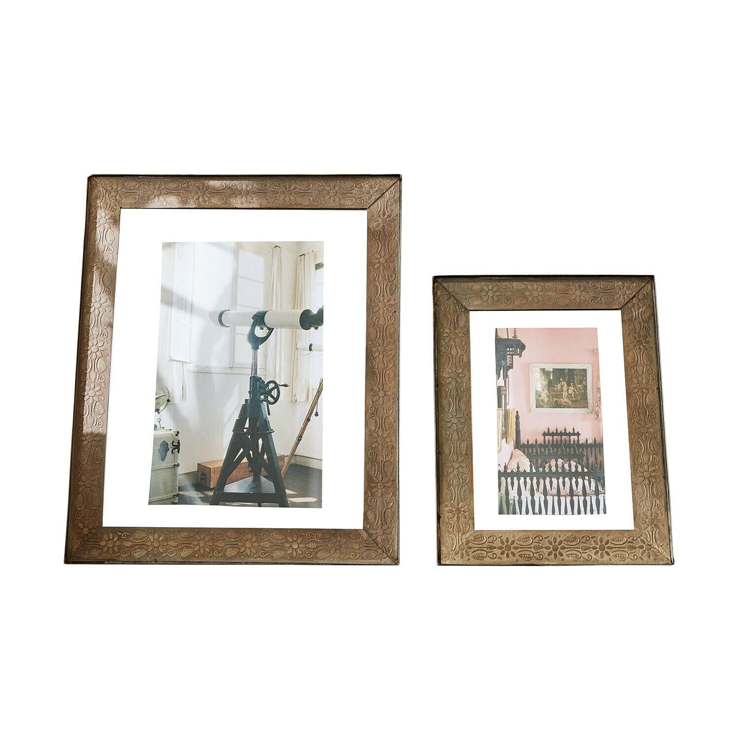 Mirabeau Bilderrahmen Bilderrahmen 2er Set Viadora antikgold