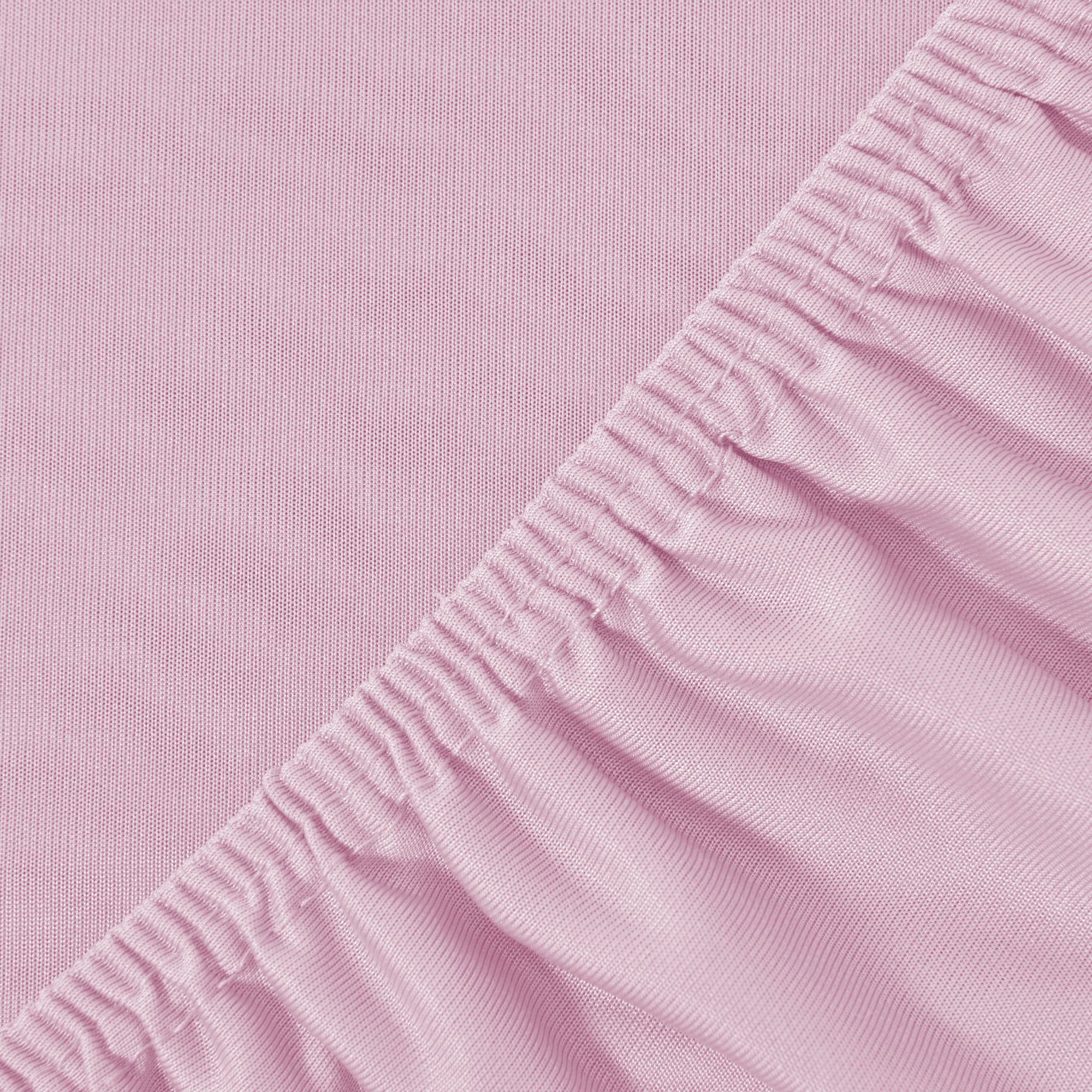NatureMark Spannbettlaken Jersey Spannbetttuch, 100% Baumwolle, Gummizug: rundum, (2 Stück), Kinder Spannbetttuch, für Baby-/Kinderbett, 70x140 cm, Rosa