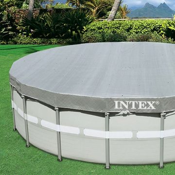 Intex Pool-Abdeckplane Intex Poolabdeckung 28041 ULTRA FRAME 549 x 25 x 549 cm