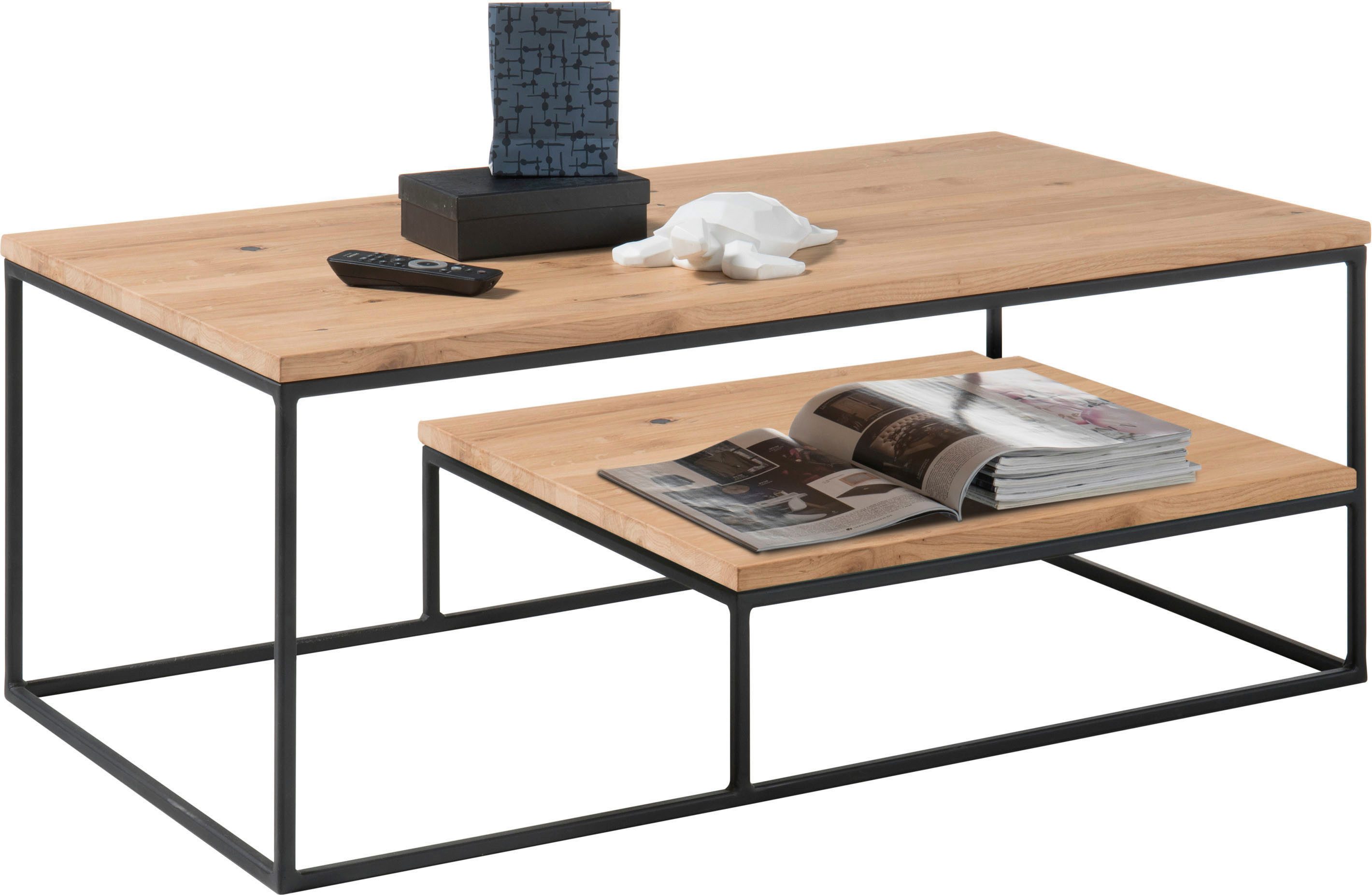 Stolkom Sp.z.o.o. Couchtisch Thore 2, Eiche Massiv, Tisch FSC®-Zertifiziert günstig online kaufen