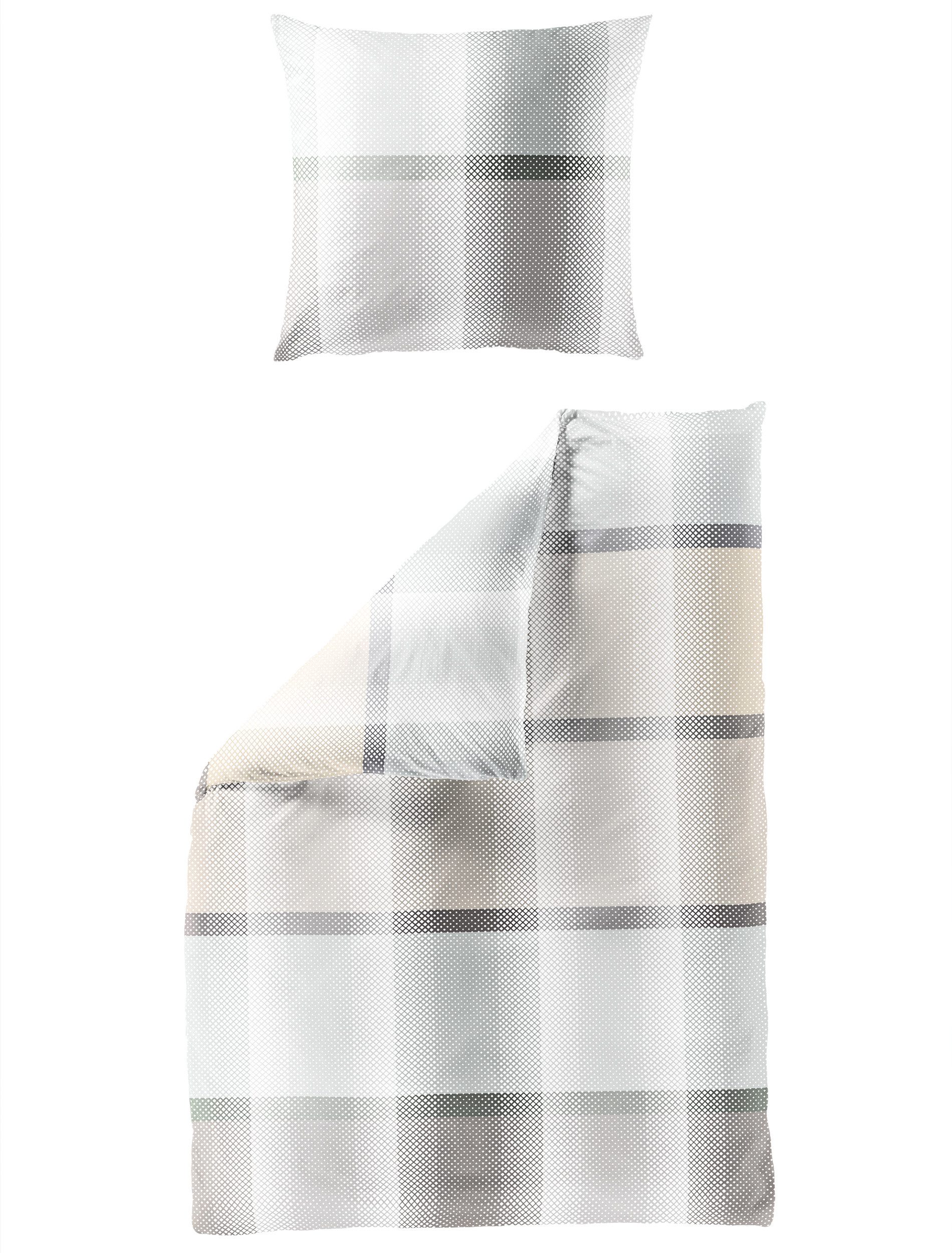 BIERBAUM Bettwäsche 2345BW4121, Mako-Satin, 2 teilig, günstig online kaufen