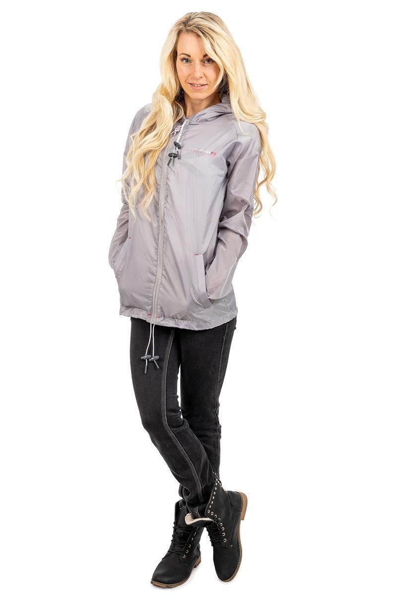 Geo Norway Windbreaker Damen Regular Fit Allwetterjacke baboat lady Perfekter Outdoor-Begleiter für aktive Frauen – Bild 5 von 5