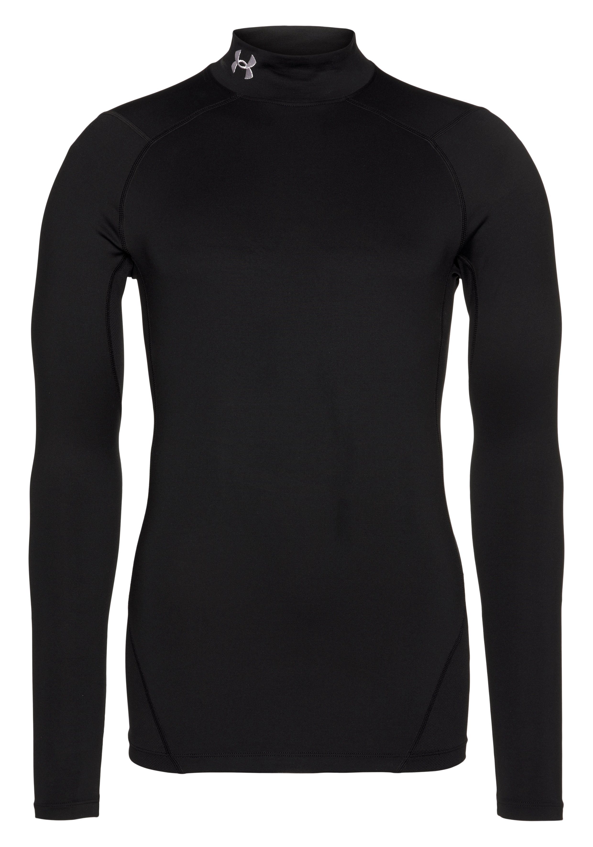 Under Armour® Trainingsshirt UA CG MOCK COMP ARMOUR schwarz