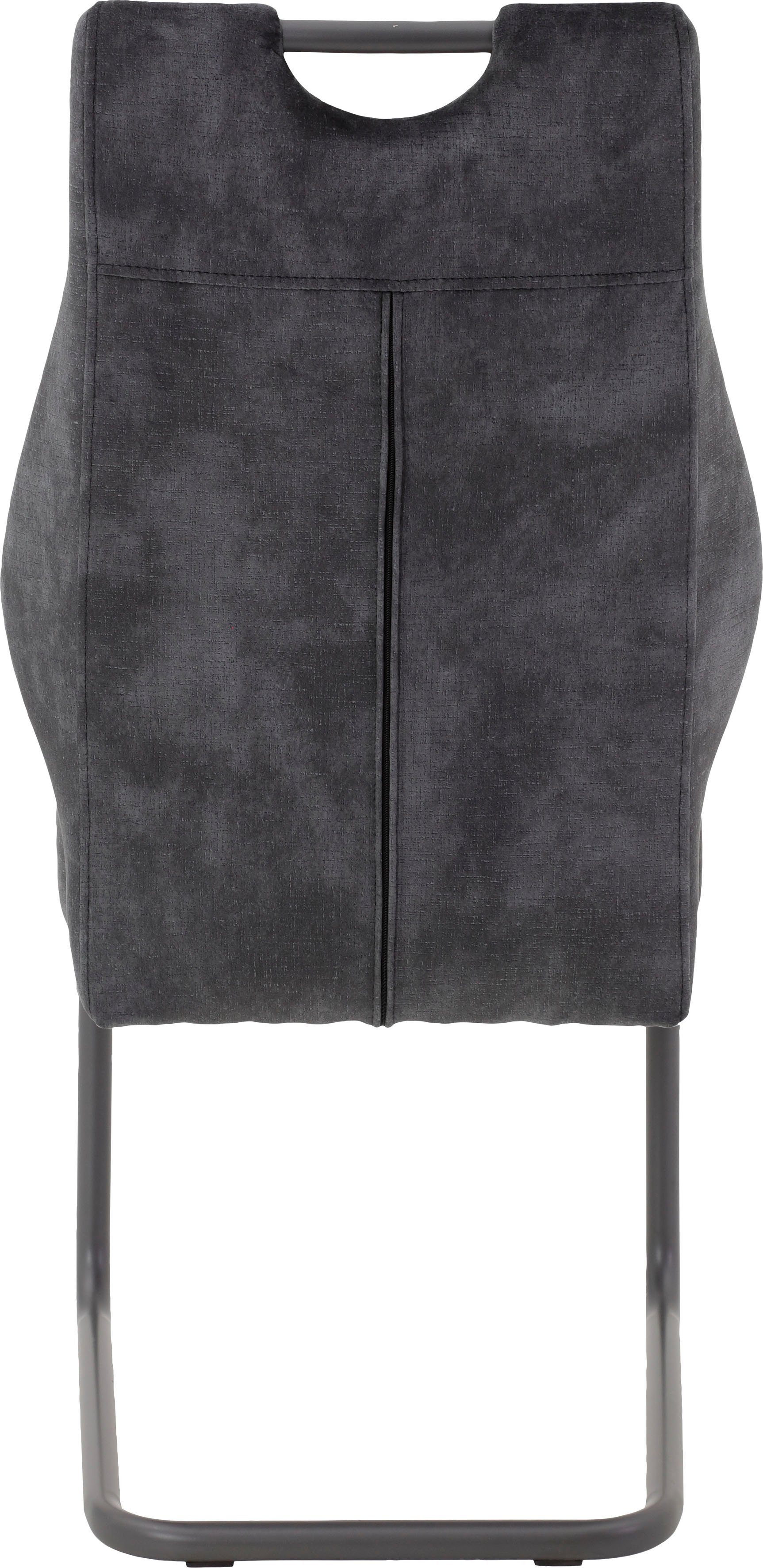 HELA Esszimmerstuhl Linda S Schwingstuhl (Set, 2 St), mit Taschenfederkern Sitz, mit 140KG belastbar, Freischwinger – Bild 4 von 5