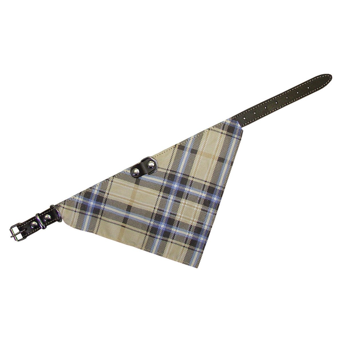 Nobby Tier-Halstuch Halsband mit Tuch braun