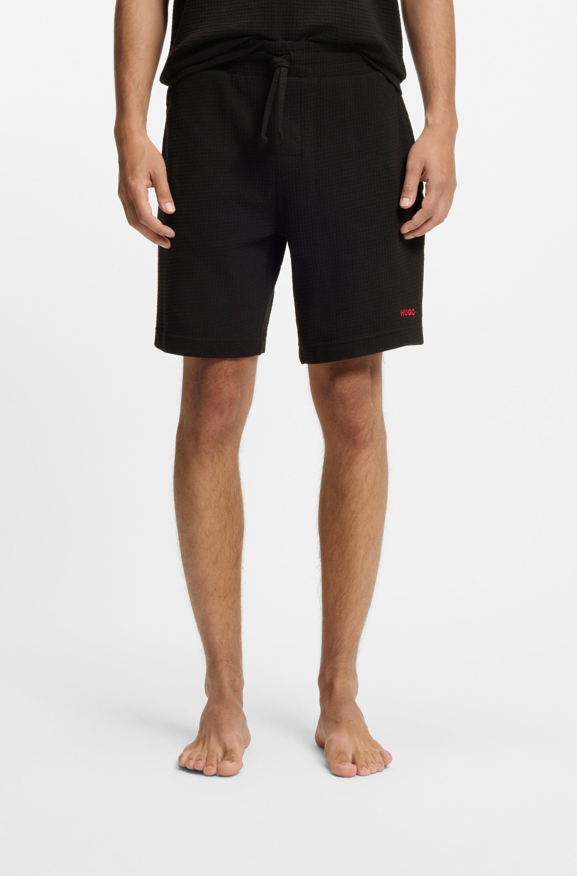 HUGO Pyjamashorts Austin Short mit Tunnelzug günstig online kaufen
