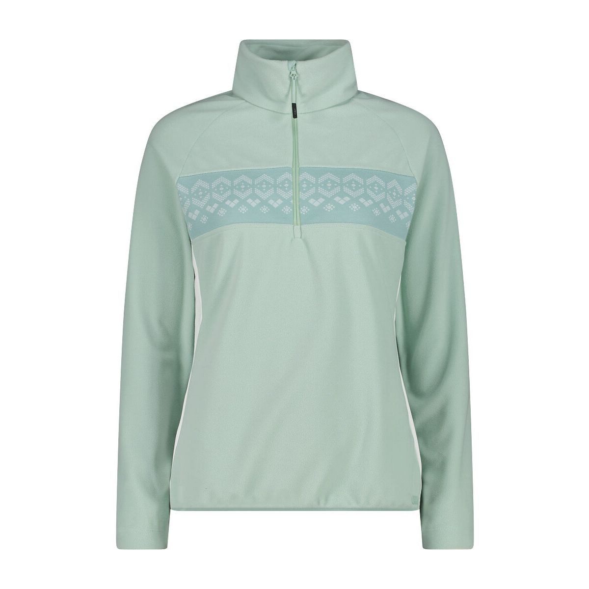 CMP Sweatshirt Woman Wool Fleece Sweat Leichte, wärmeisolierende Fleecejacke für Damen, ideal für