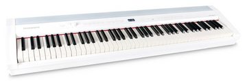 Steinmayer Stage-Piano P-60 Stagepiano 88 Tasten, (Stage-Set, inkl. X-Keyboardständer, Kopfhörer & Schule), Hammermechanik, 128-fach polyphon, Aufnahme- & Begleitfunktion