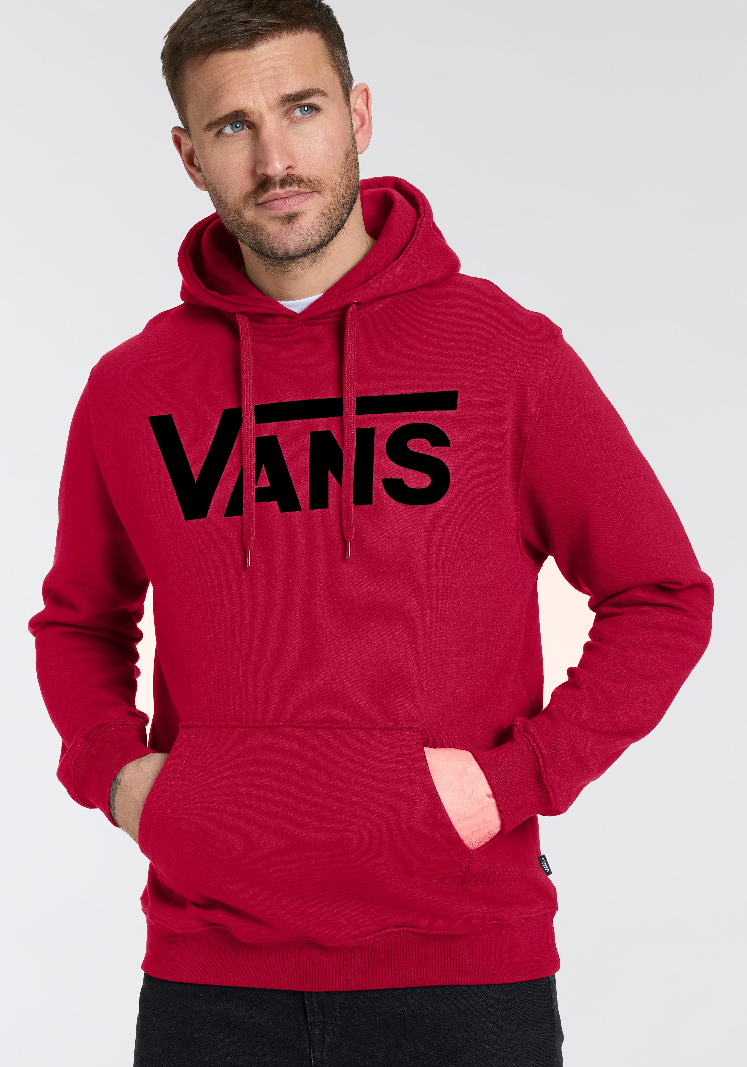 Vans Kapuzensweatshirt VANS CLASSIC PULLOVER (1-tlg) Hoodie, Kapuzenpullover mit großem Logoprint