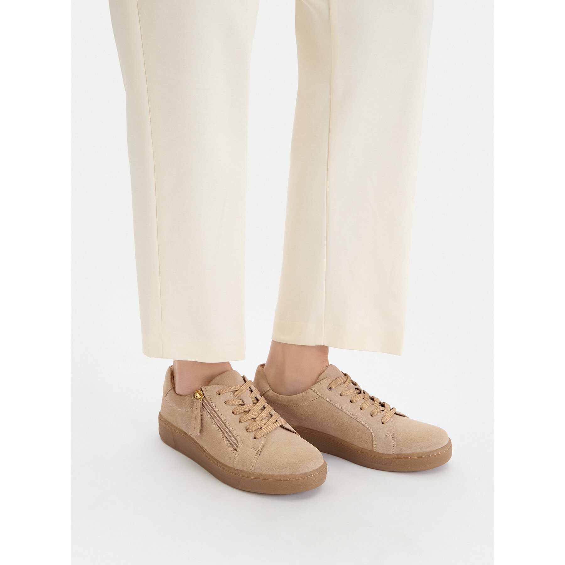 Go Soft Go Soft Damen Niedrige Schuhe Beige Schlupfboots