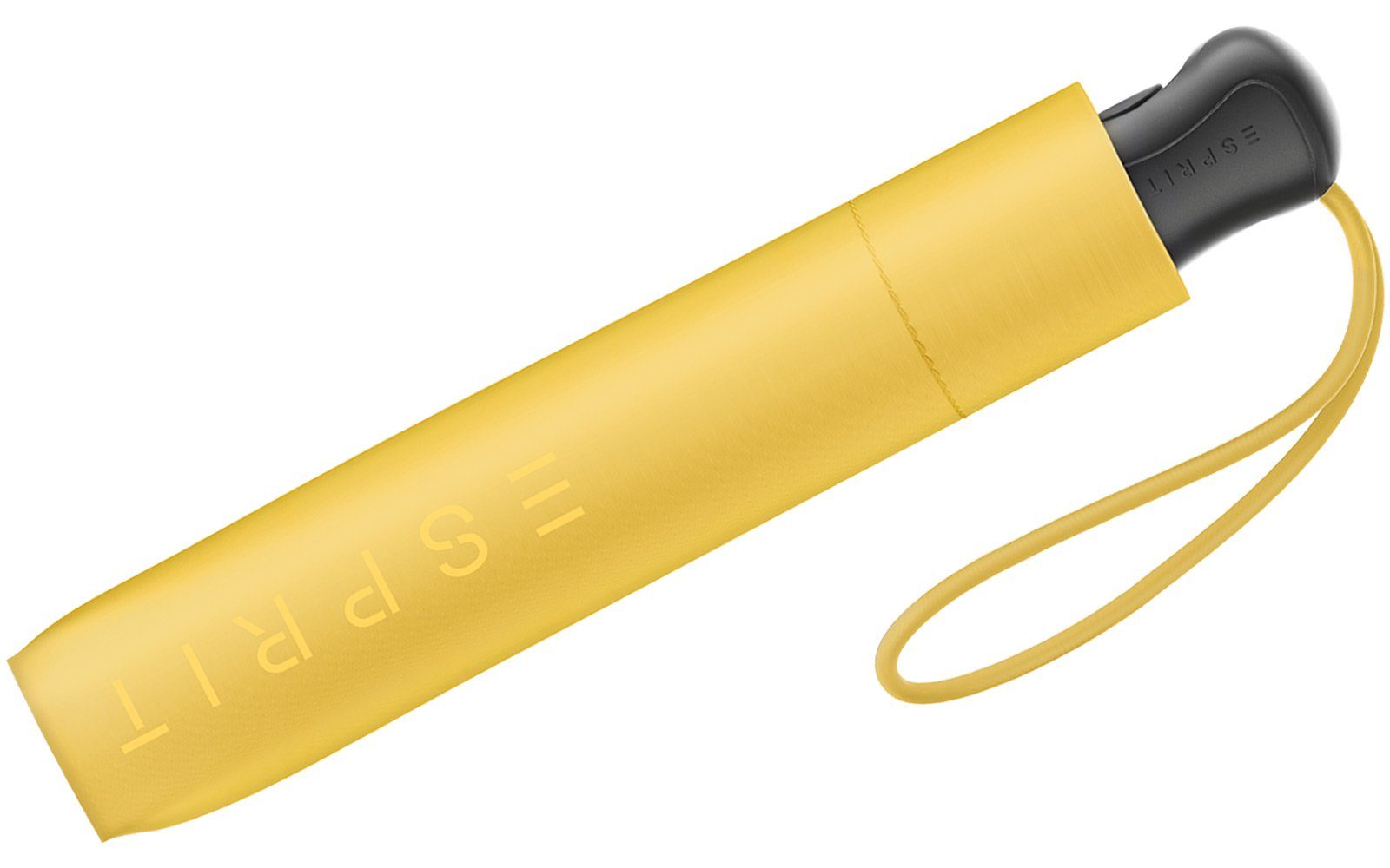 Easymatic neuen leicht, Trendfarben mimosa, Auf-Zu stabil, - den Taschenregenschirm Automatik in Esprit HW gelb 2022 Damen Slimline
