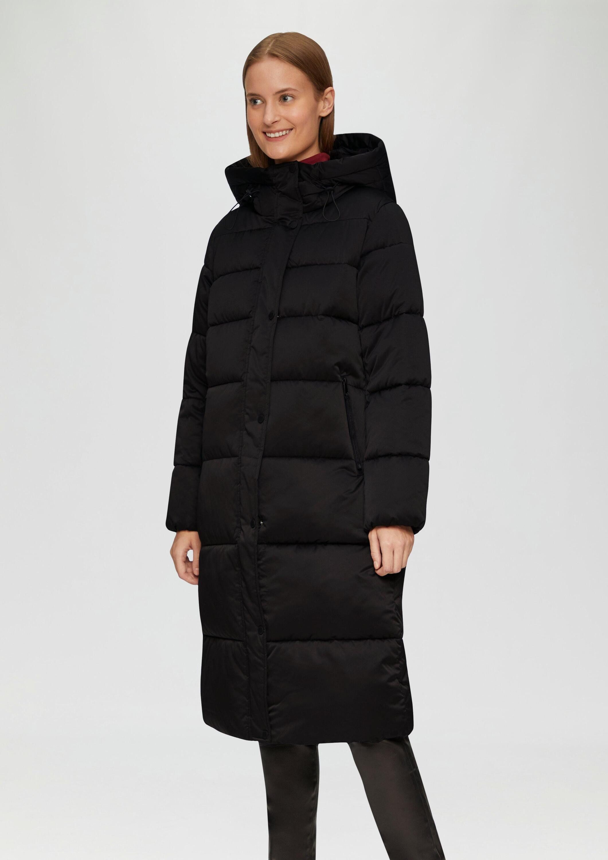 s.Oliver Wintermantel Outdoor-Mantel Puffermantel in Satin-Optik günstig online kaufen