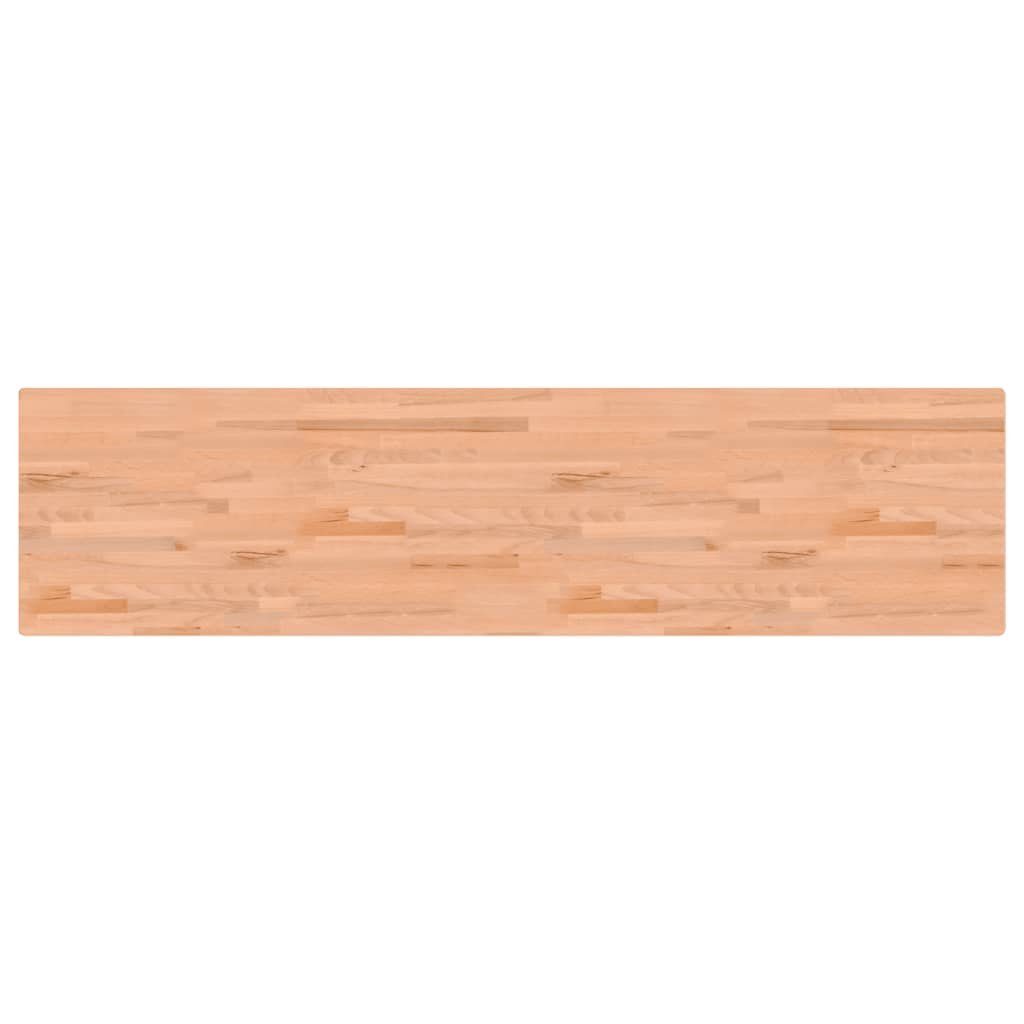 Buche furnicato Werkbankplatte 220x55x2,5 cm Tischplatte Massivholz