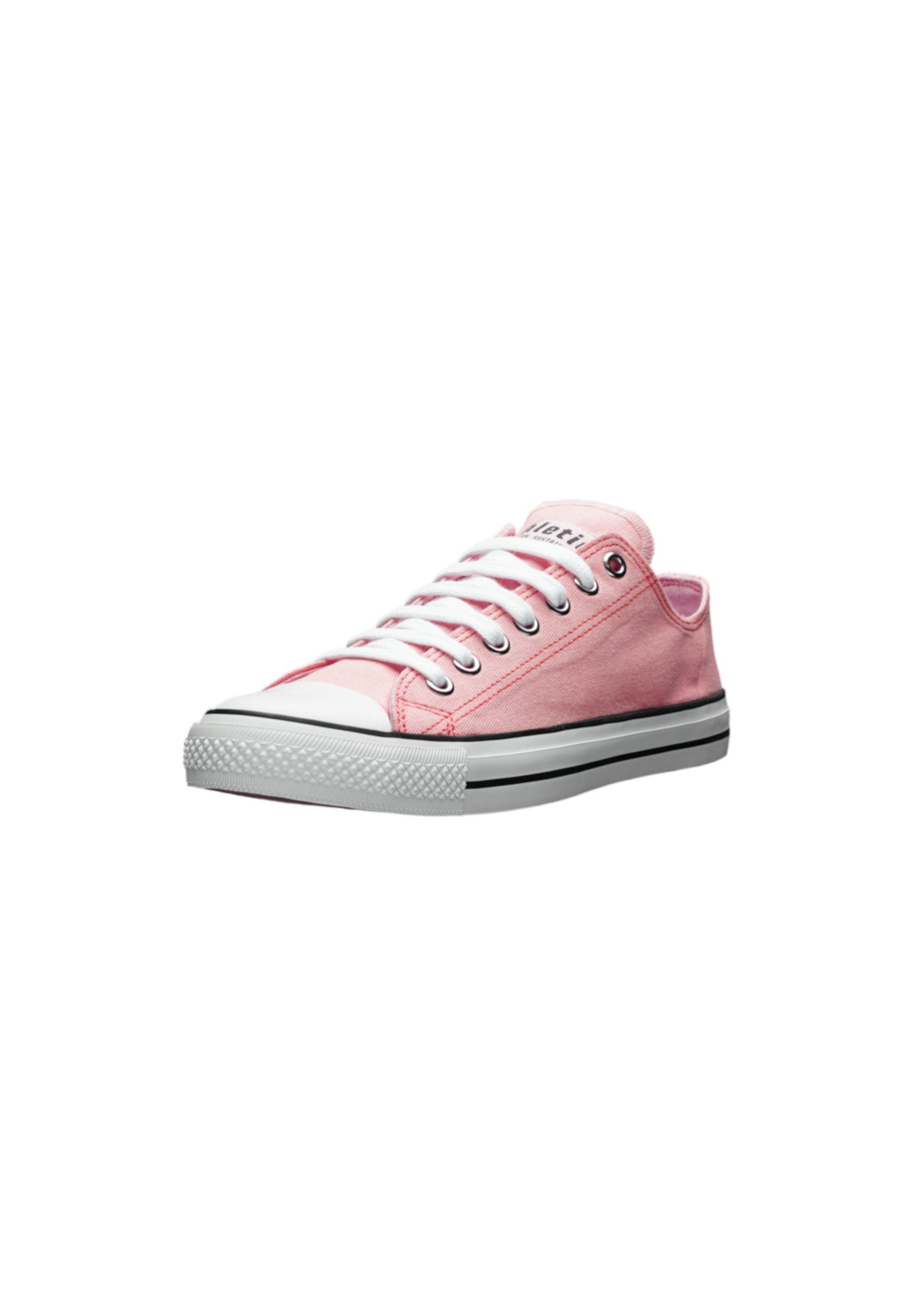 ETHLETIC Fair Trainer White Cap Lo Cut Sneaker Fair, Vegan, Nachhaltig Strawberry Pink P - Just White