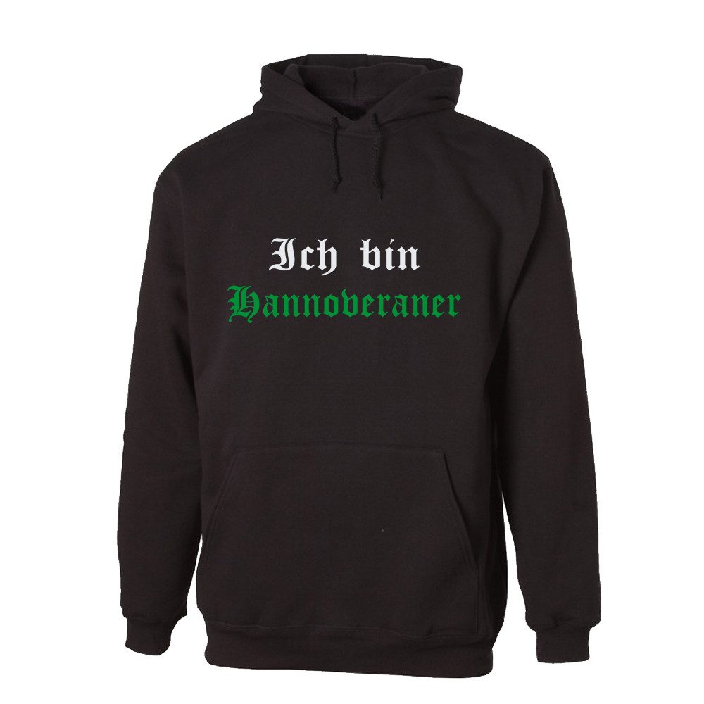 G-graphics Hoodie Ich bin Hannoveraner – ein Leben lang mit Rückendruck Unisex Pullover mit einem Motiv für den echten Fan