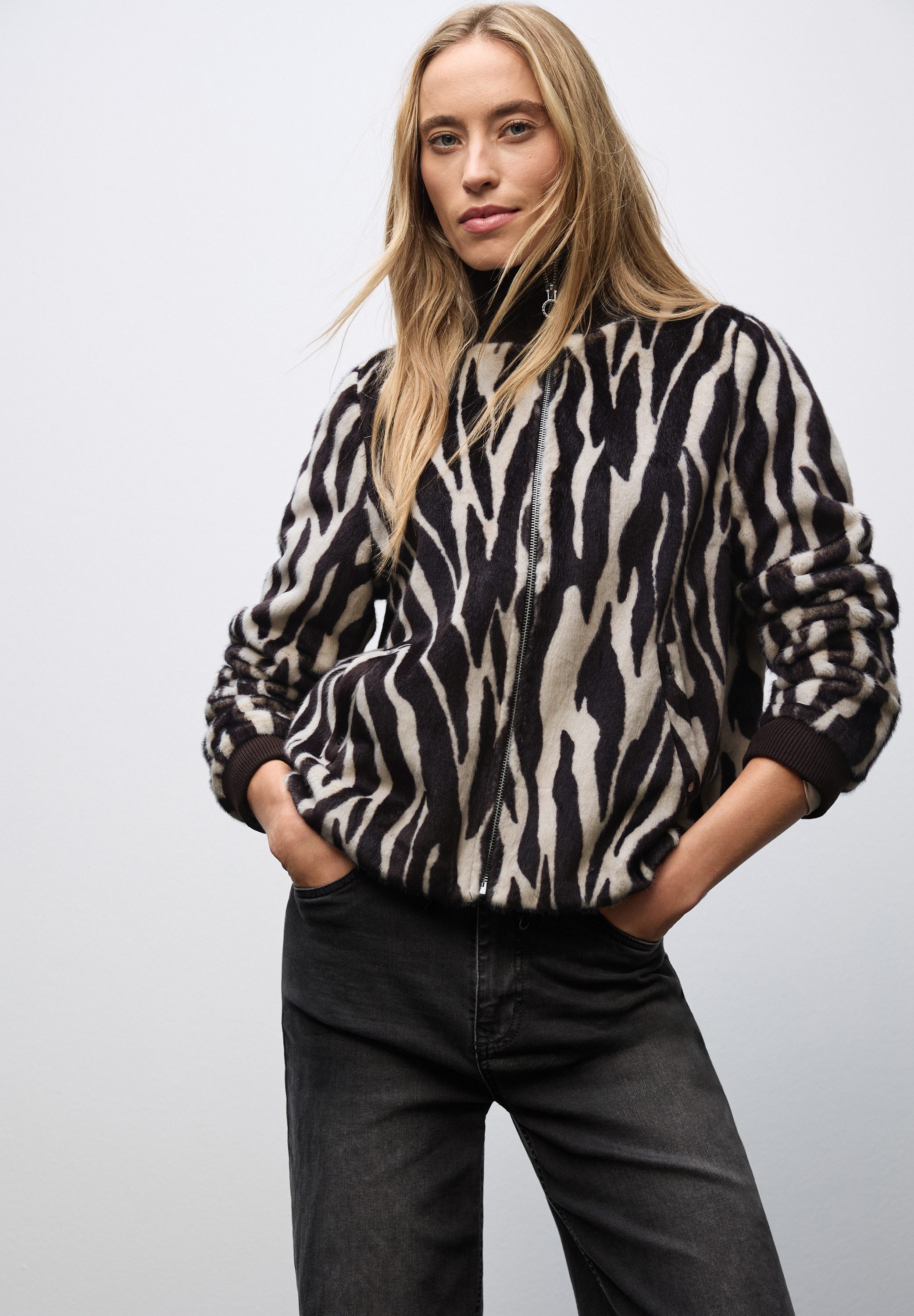 STREET ONE Blouson mit Tunnelzug am günstig online kaufen