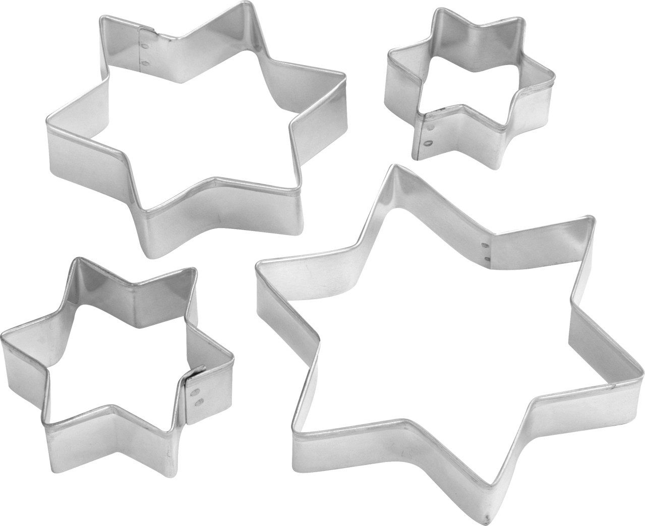 Zenker Ausstechform Zenker Ausstecher Stern 4 Stück, PP