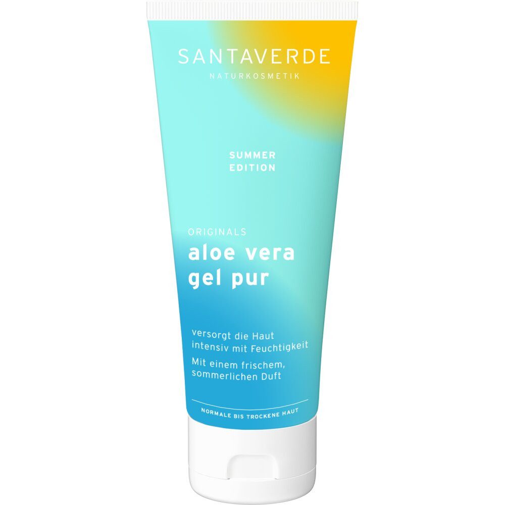 SANTAVERDE GmbH Gesichtspflege Summer Edition Aloe Vera Gel pur, 100 ml