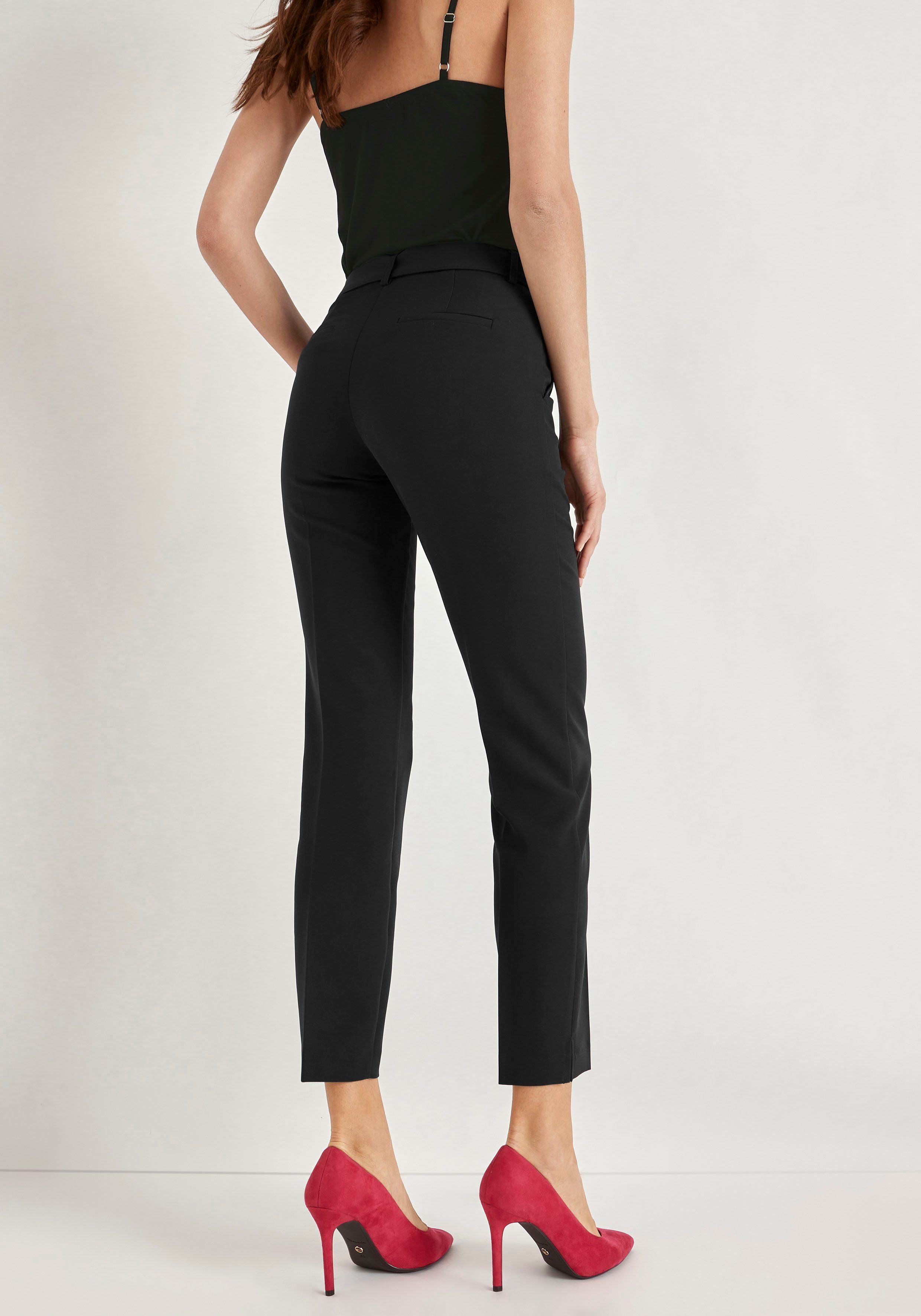 HECHTER PARIS Anzughose mit Bindegürtel