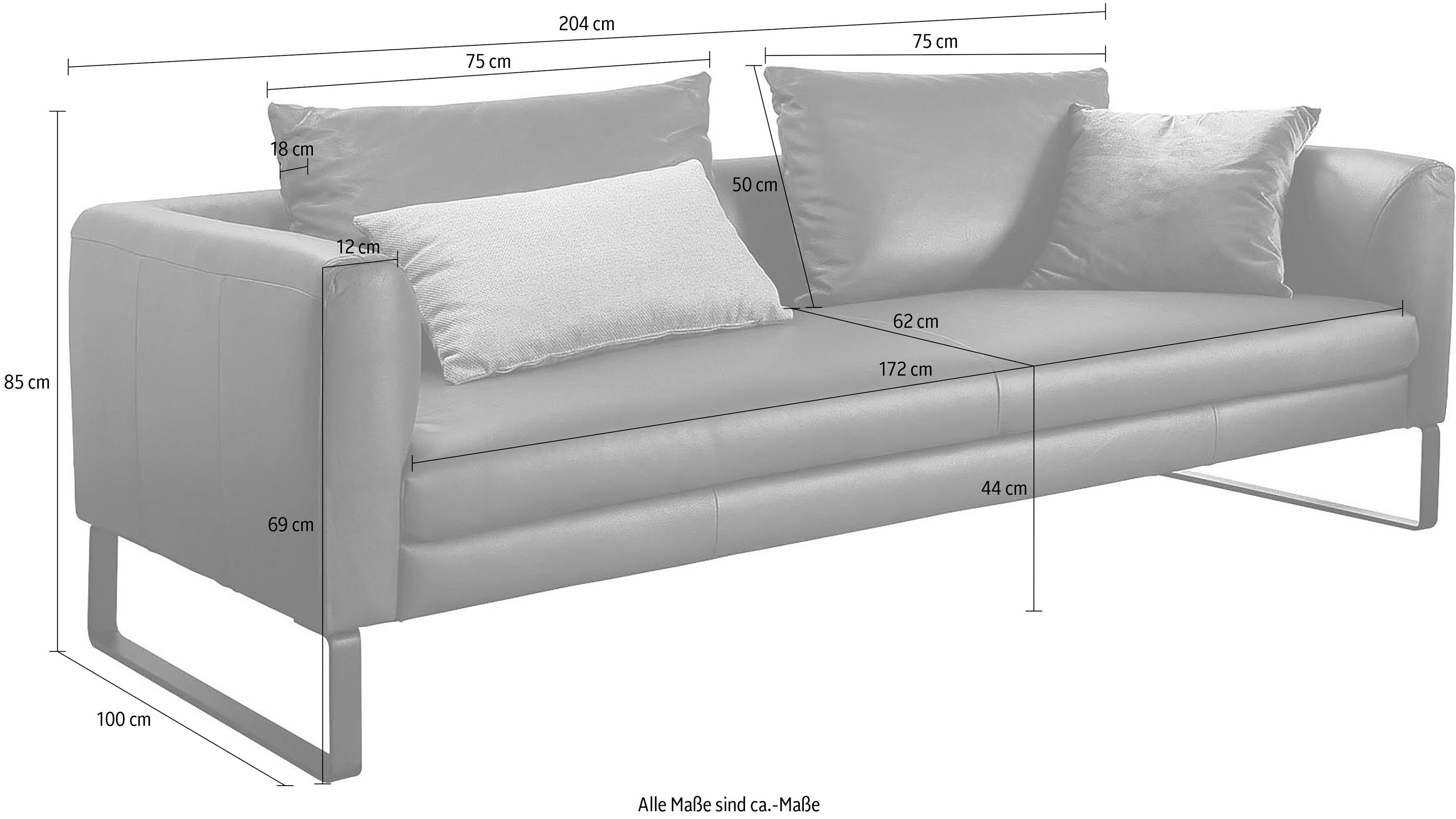 3-Sitzer Teile 1 Candy Avola, 3C brandy