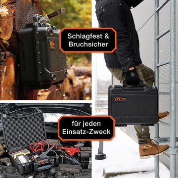 YPC Werkzeugkoffer Outdoor Koffer und Trolley Hartschalenkoffer viele Größen und Einlagen, wasserdicht, staubdicht, Würfelschaum, Polsterung oder Trennwände