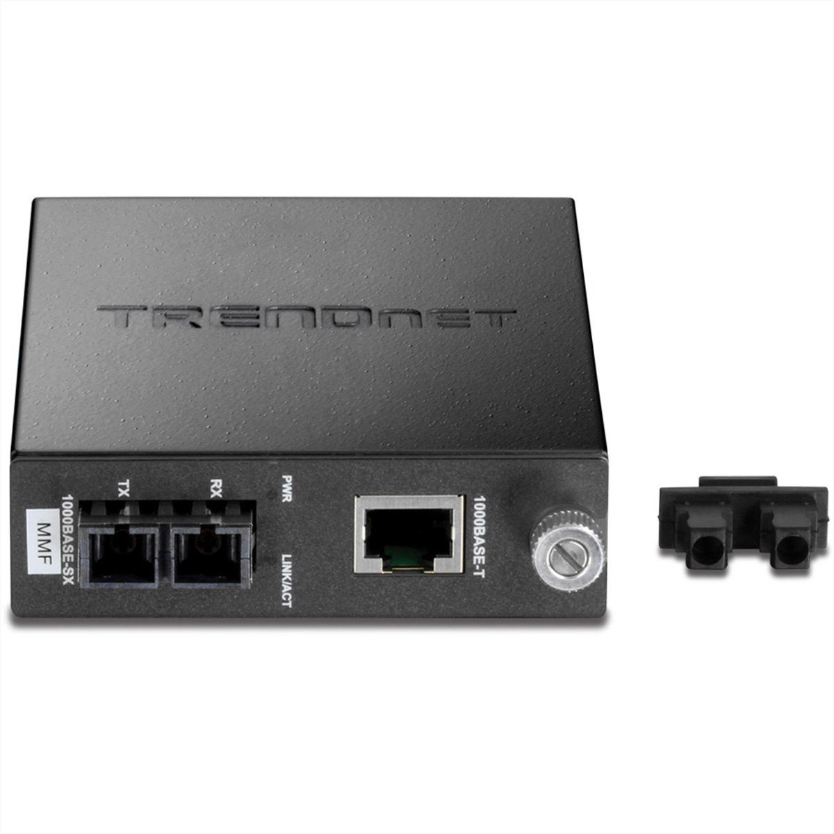 to Fiber Trendnet 1000Base-FX Netzwerk-Adapter Multi-Mode TFC-1000MSC SC 1000Base-T Converter