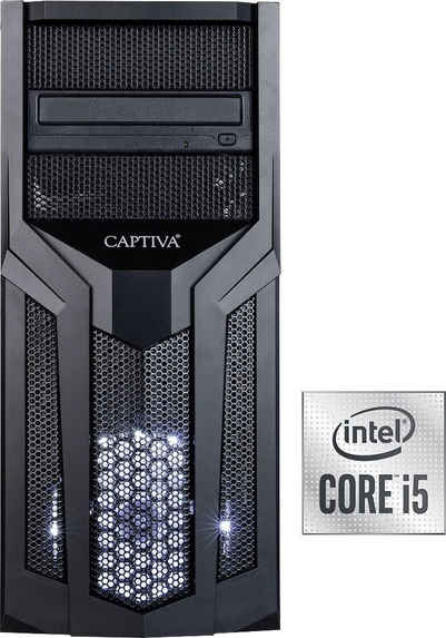 CAPTIVA G9IG 20V1 Gaming-PC (Intel Core i5 10600, GTX 1660 SUPER, 16 GB RAM, 1000 GB HDD, 480 GB SSD, Luftkühlung)
