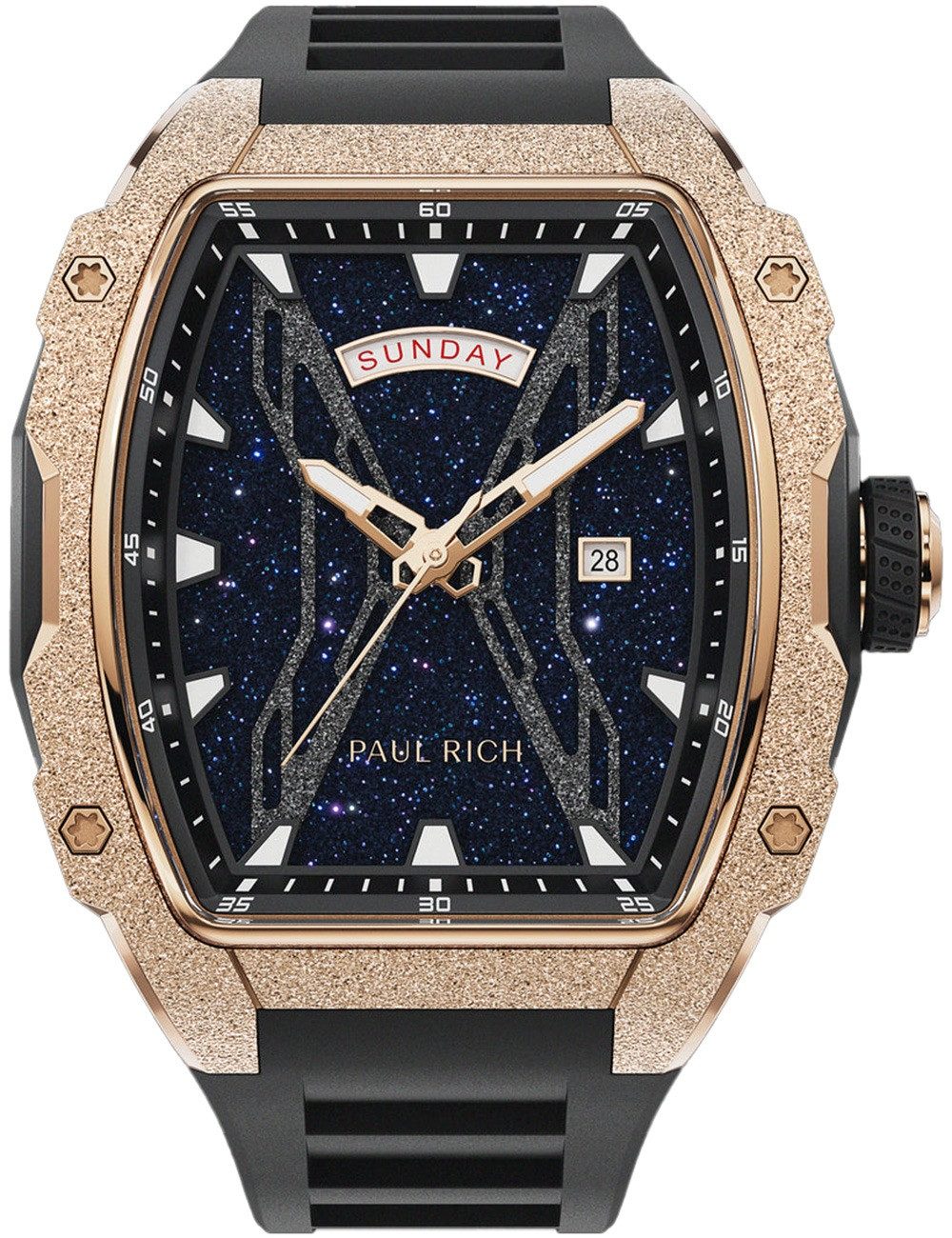 Paul Rich Quarzuhr Paul Rich PR-45219 Herrenuhr Astro Day & Date Eclipse 42mm 5ATM Paul Rich PR-45219 Herrenuhr Astro Day & Date Eclipse 42mm 5ATM