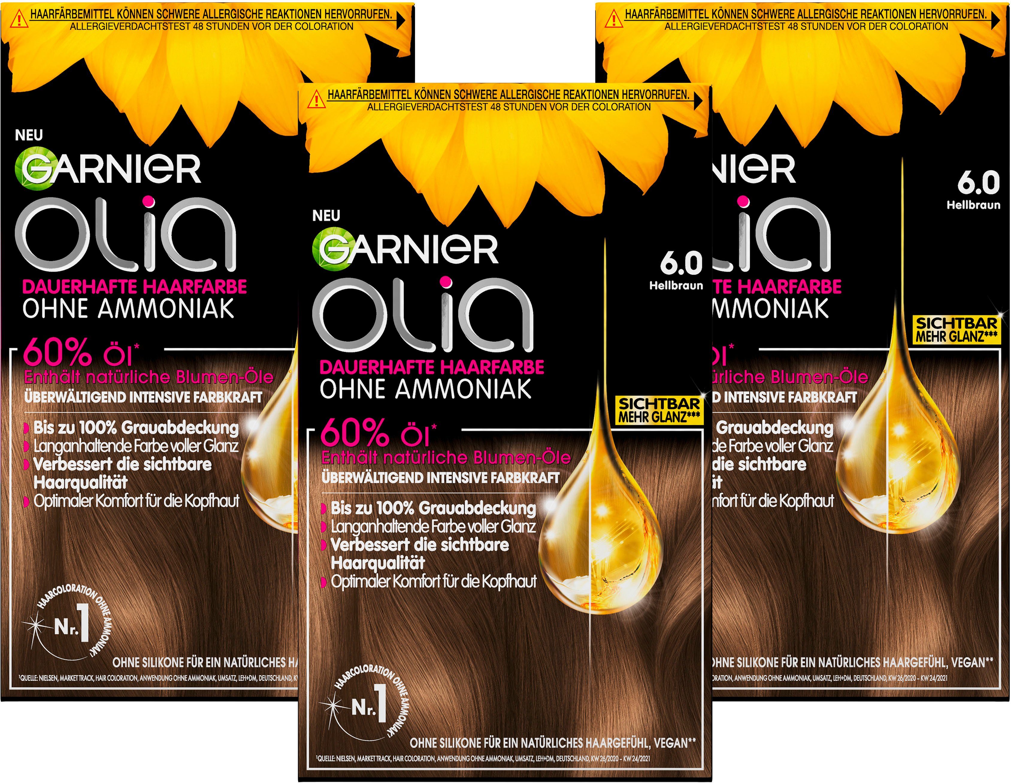 GARNIER Coloration Olia dauerhafte Haarfarbe | Colorationen