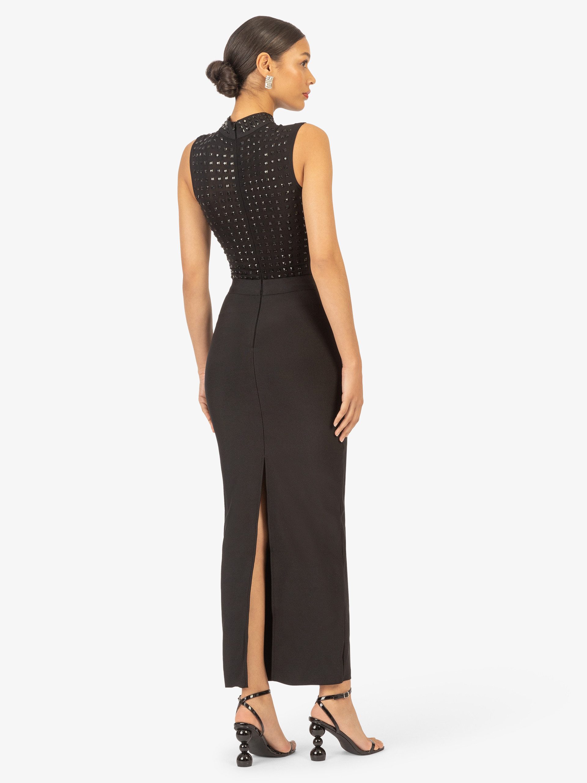 Kraimod Abendkleid mit Rundhalsausschnitt
