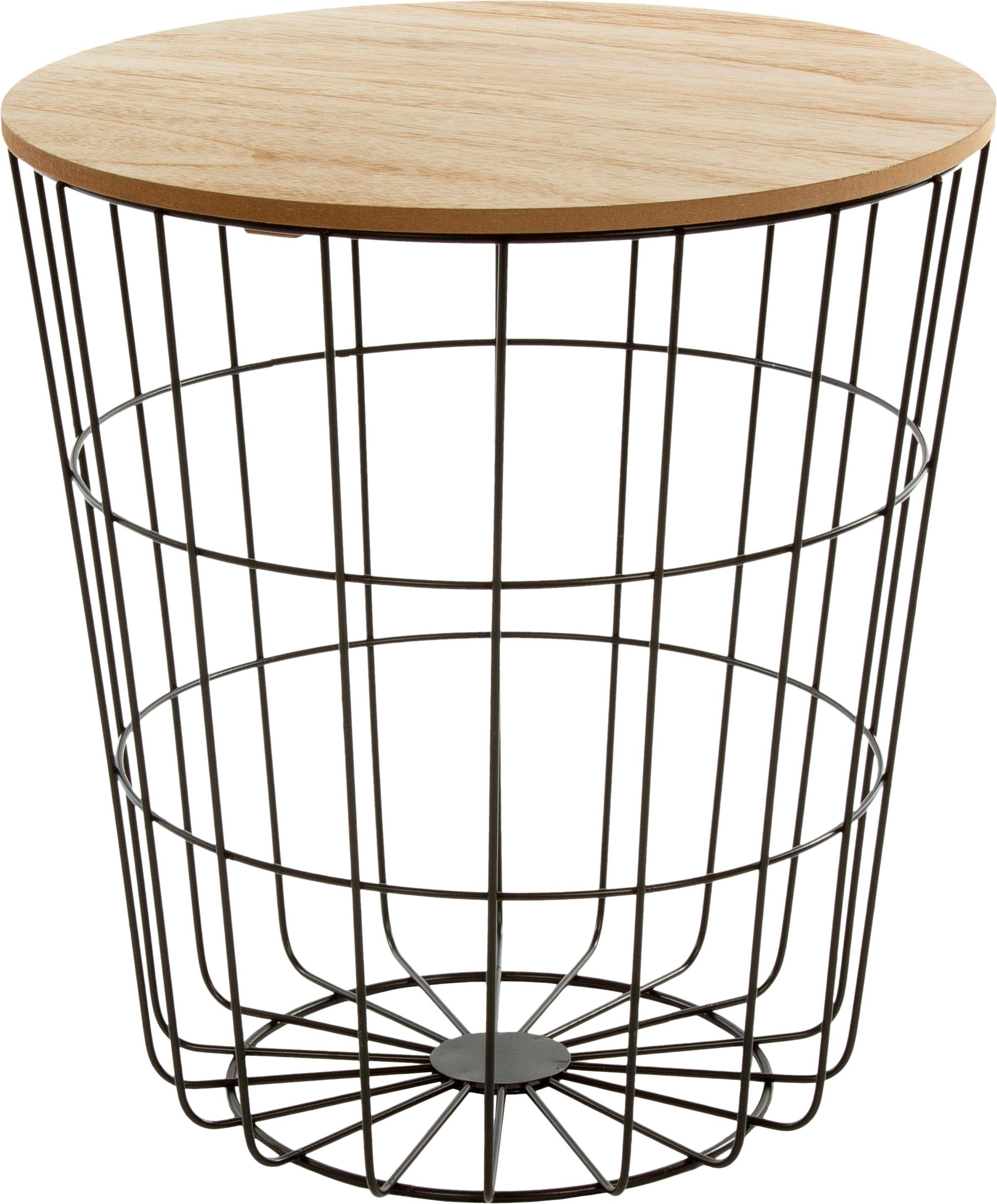 Beistelltisch St. Tropez, Höhe: 41 cm, runde Tischplatte Ǿ 39,5 cm