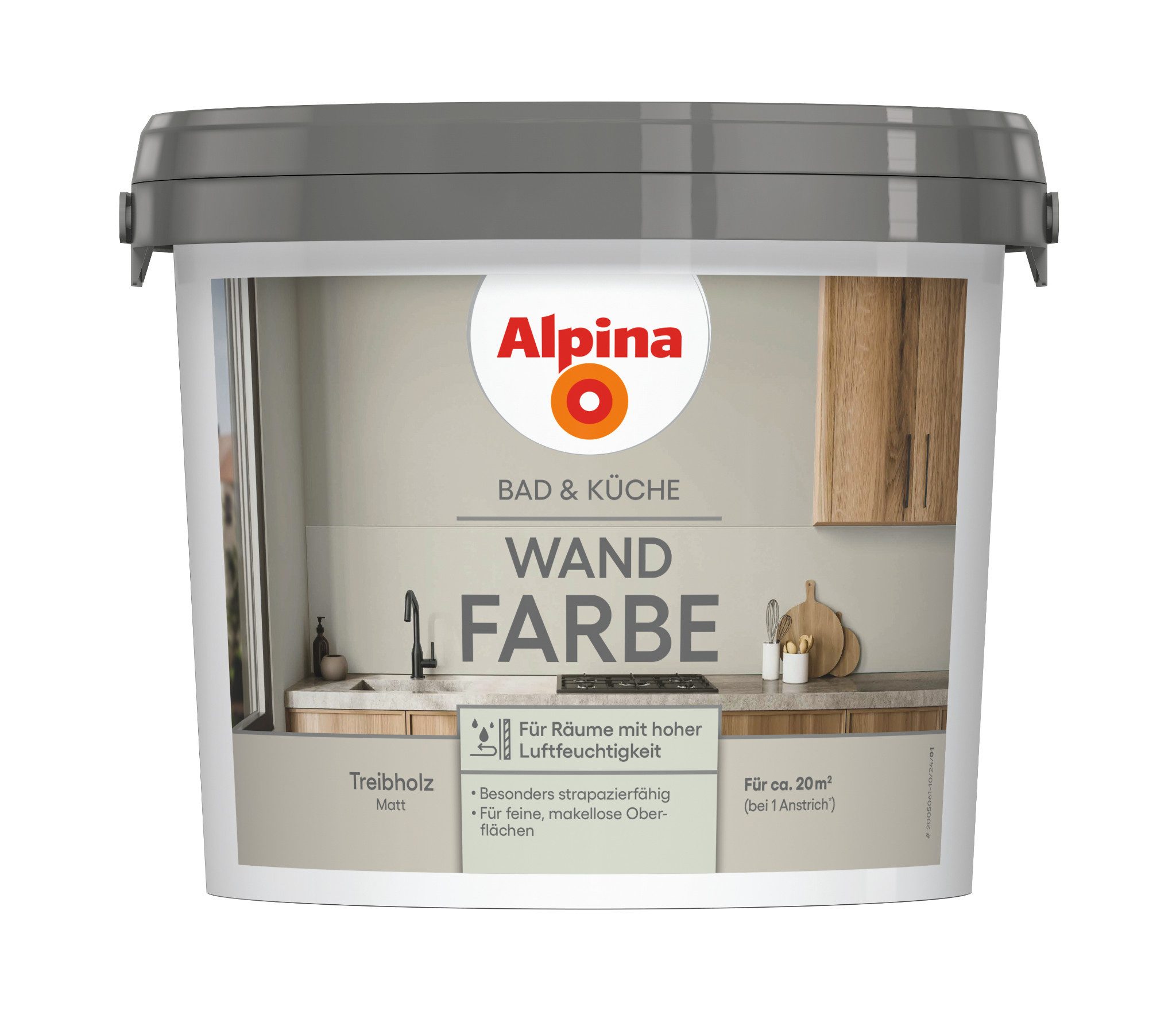 Alpina Wandfarbe Alpina Bad & Küche Wand-Farbe