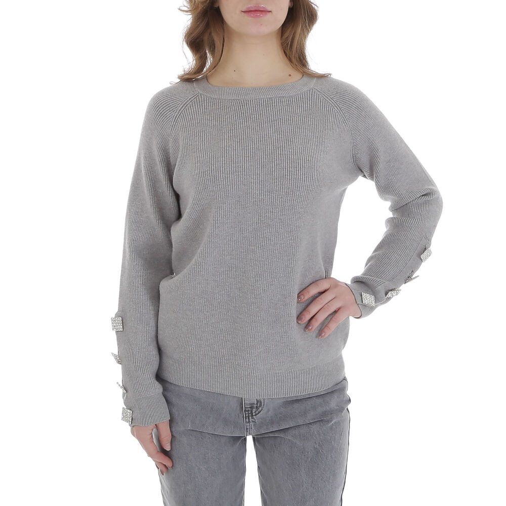 Ital-Design Strickpullover Damen Freizeit (88578872) Strass günstig online kaufen