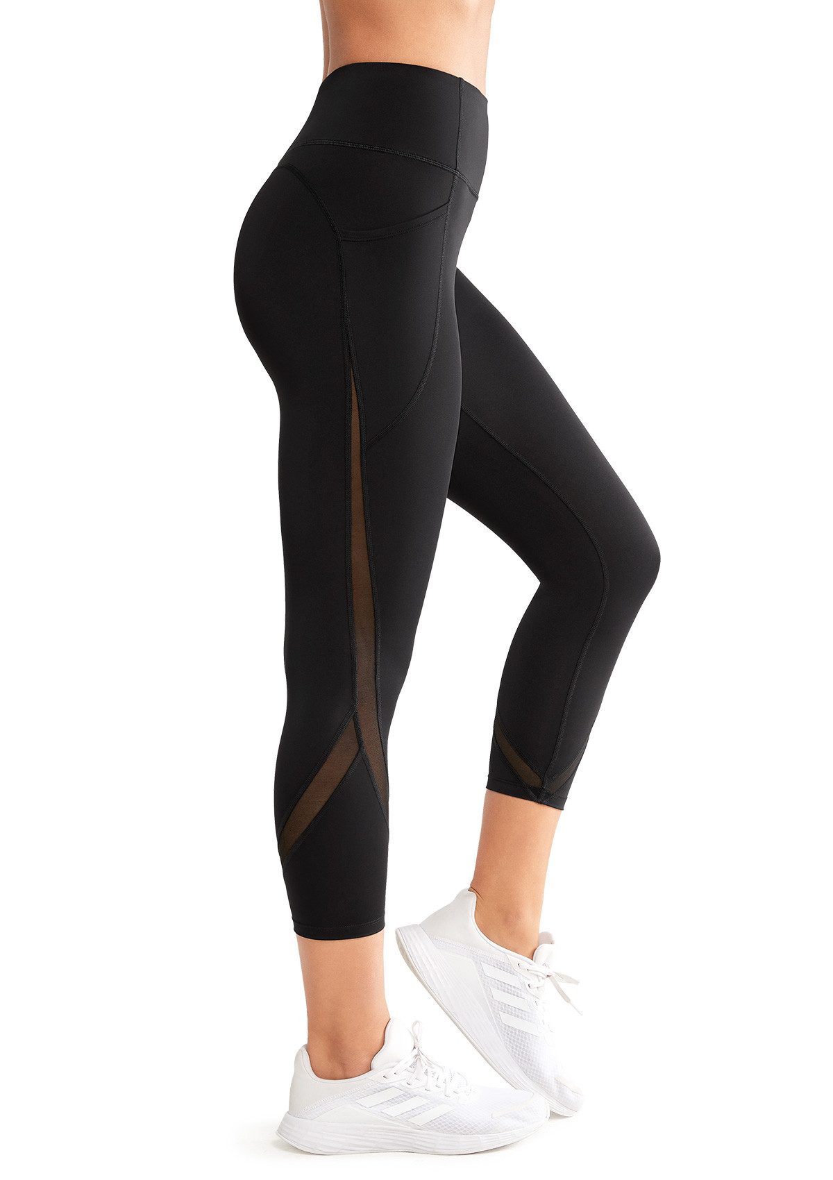 Yvette 3/4-Leggings Damen Capri Sporthose mit günstig online kaufen