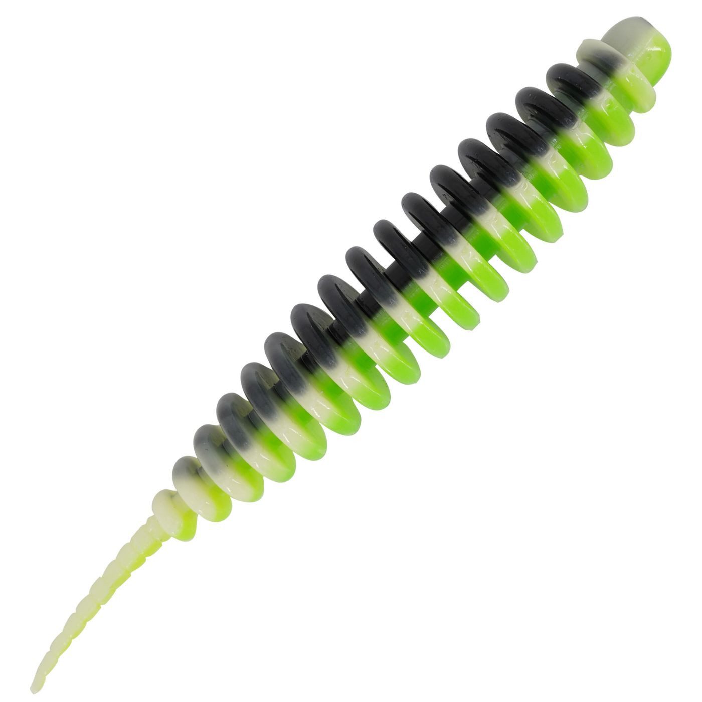 SPRO Kunstköder Master Worm 65Mm 8Pcs Black Chartreuse