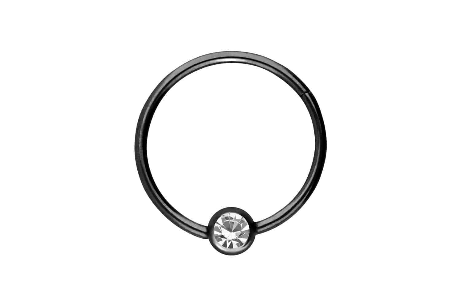 Nasenpiercing Chirurgenstahl Segmentring Clicker KRISTALL Ohrpiercing Septum Nase