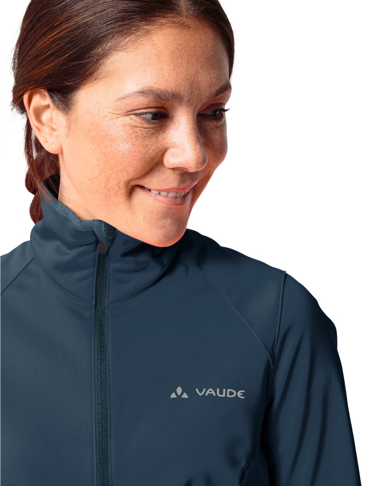 VAUDE Softshelljacke WOMEN'S MATERA SOFTSHELL JACKET II (1-St) winddicht, atmungsaktiv, wasserabweisend