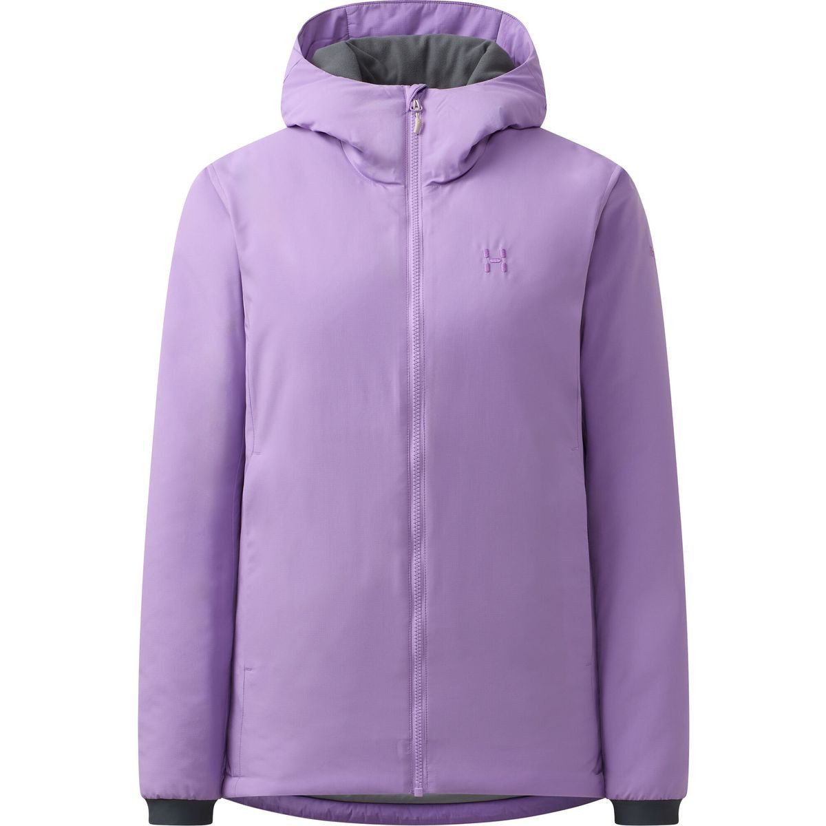 Haglöfs Sweatshirt Mimic Alert Hood Women Vielseitige, wasserabweisende Damenjacke mit isolierender Füllung und