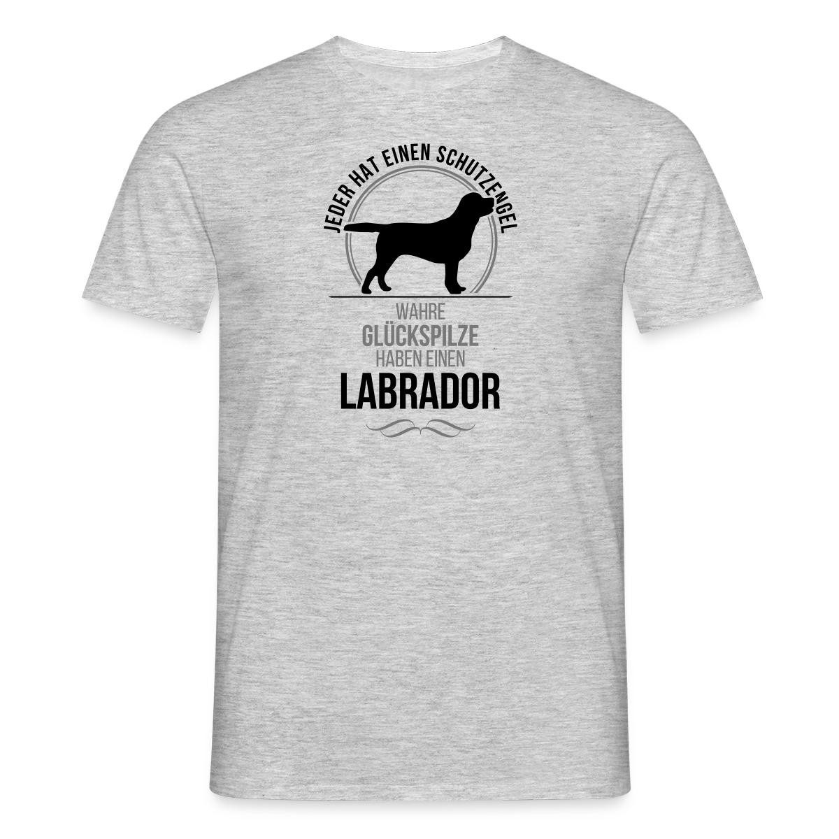 T-Shirt Wahre Glückspilze Haben Einen Labrador Männer T-Shirt