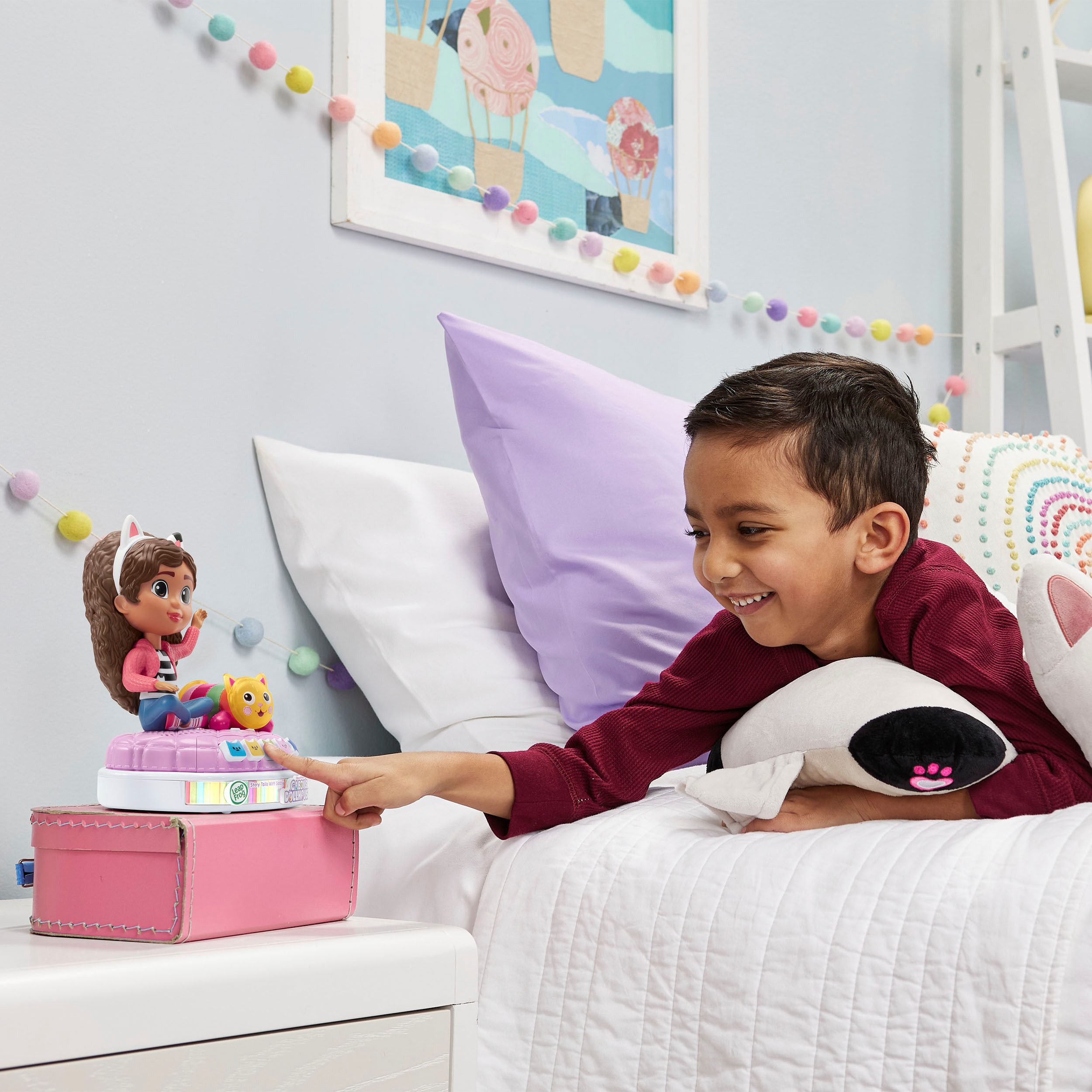Vtech® Spielfigur Gabby's Dollhouse - Interaktive Geschichten-Freundin Gabby, mit Licht- und Soundeffekt – Bild 4 von 5