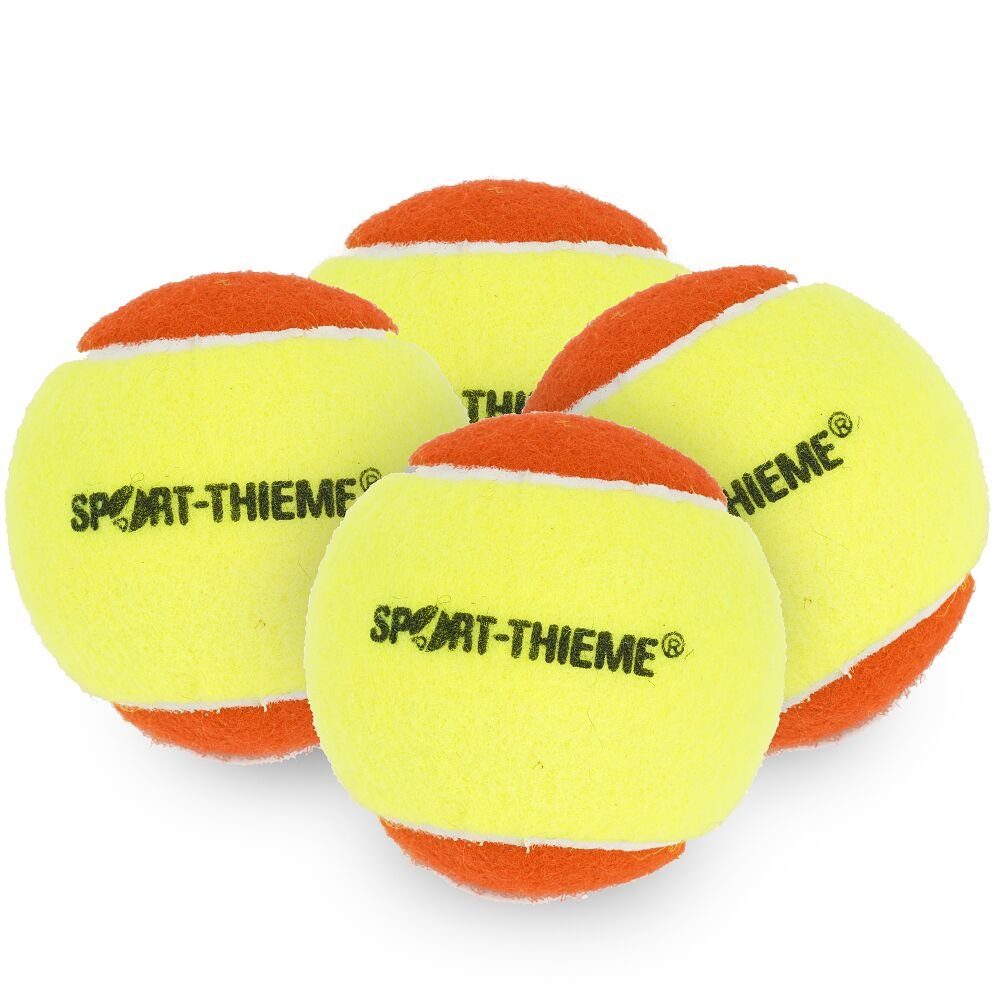 Sport-Thieme Tennisball Methodik-Tennisbälle Soft Jump, Methodischer Aufbau im Kleinfeldtennis und Kindertraining 60er Set im Polybeutel