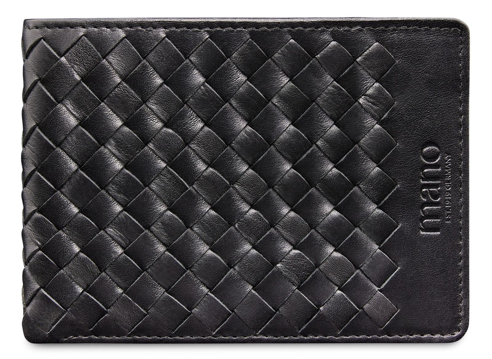 MANO Geldbörse Don Luca, aus echtem Rindsleder