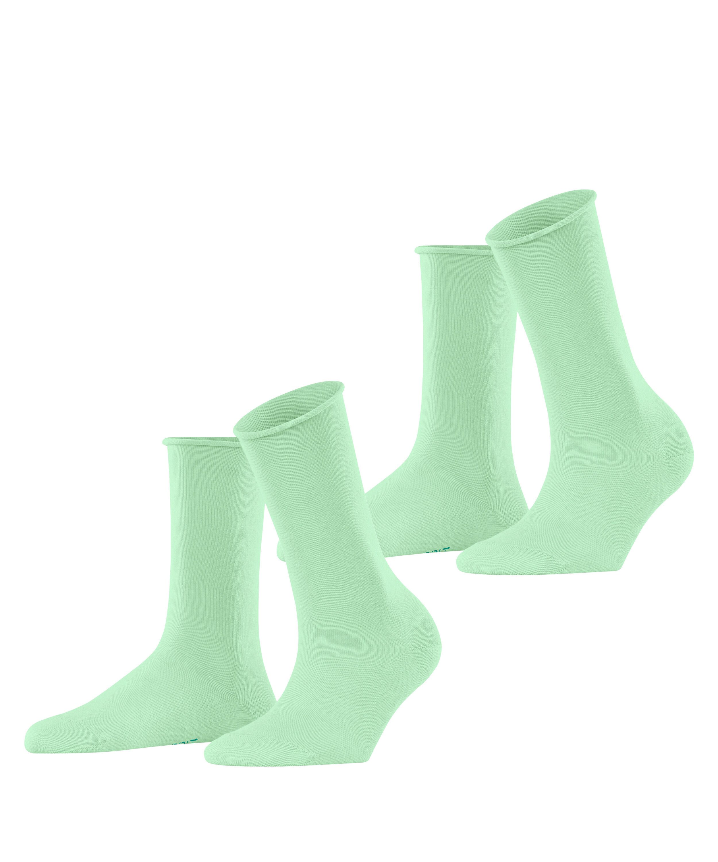 Esprit Socken Basic Pure 2-Pack (2-Paar) mit hohem Baumwollanteil