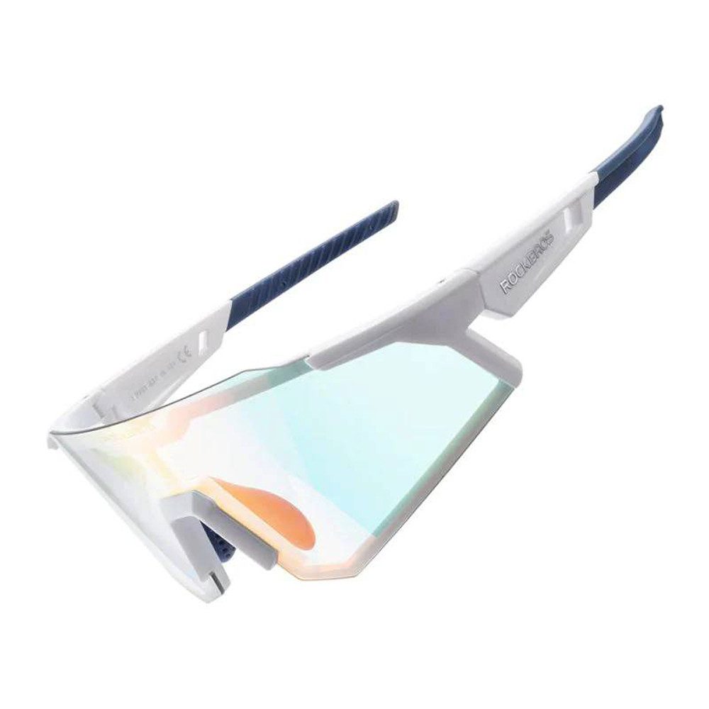 ROCKBROS Fahrradbrille Sportbrille Sonnenbrille Radsportbrille, (Spar-Set, 1-St., 179 g leicht), polarisiert, UV400, leicht, inkl. Etui