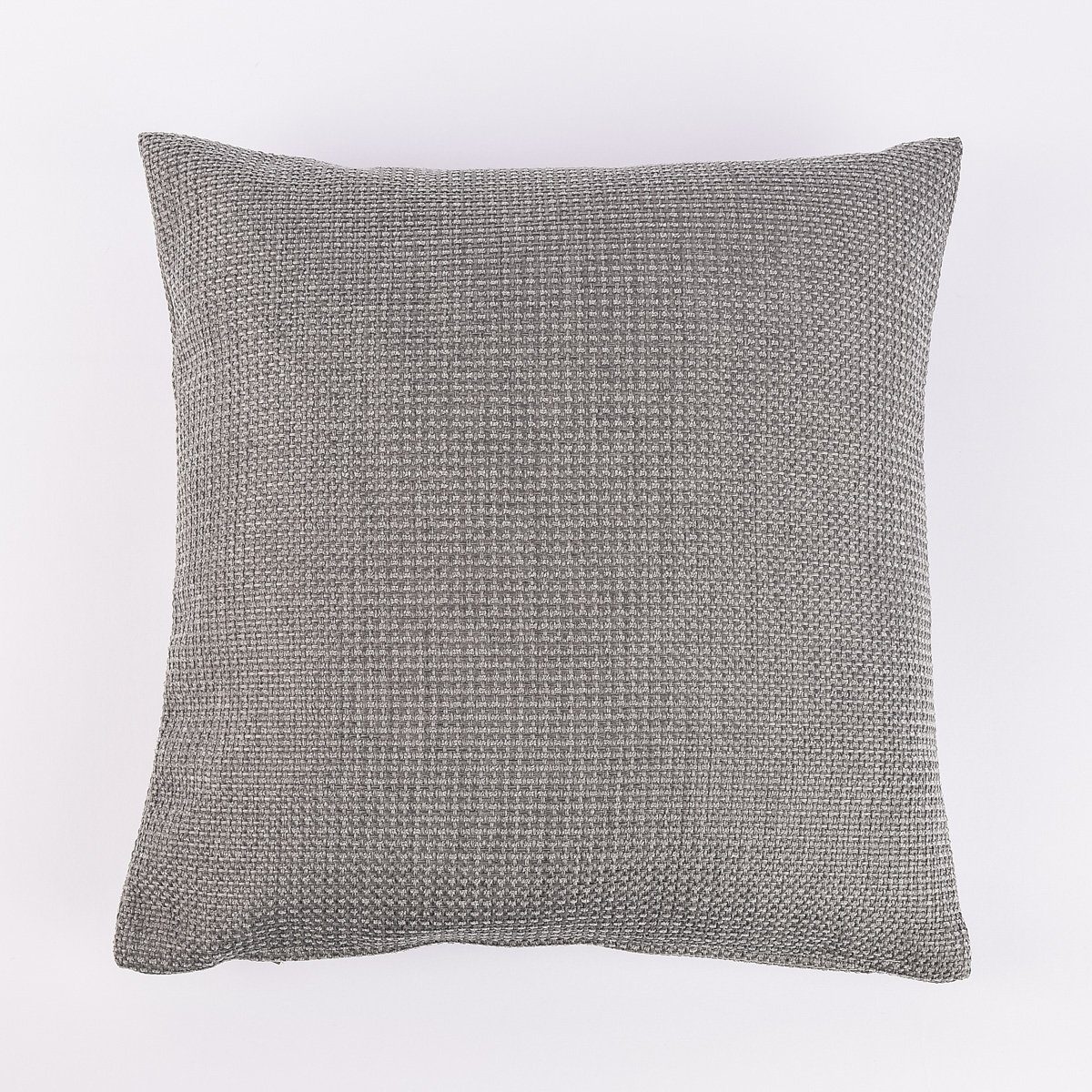 Dekokissen Kissenhülle Dallas silberfarbig 40x40cm