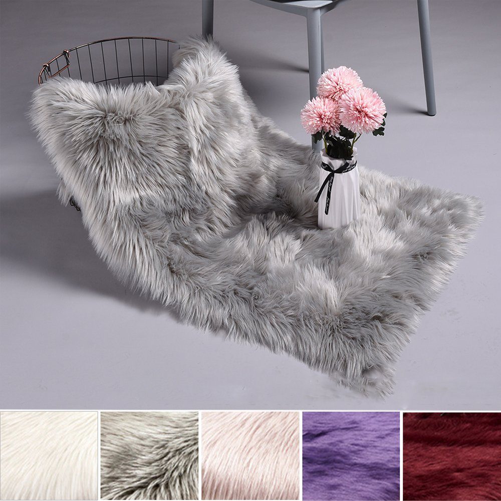 BTTO TEPP Langflor-Teppich Fellteppich,Kunstfell,Weich,Hochflor Shaggy Tepp günstig online kaufen